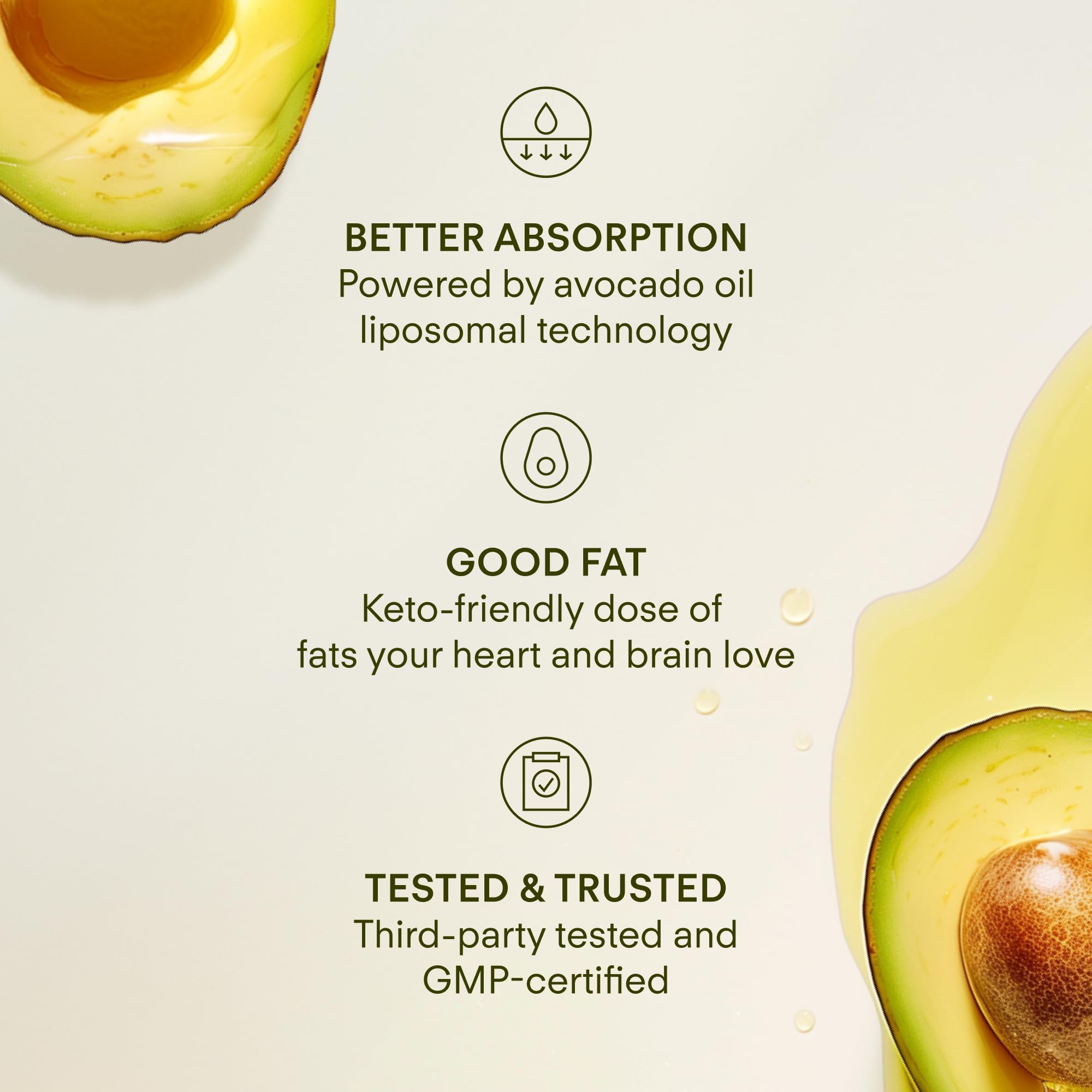 Sunny Within - Liposomal Glutathione Supplement NAD+ Longevity Mix w/Liquid NAD+, CoQ10, B12, MCT & Avocado Oil – Cellular Health, Energy, Brain, Gut & Heart Support* – Strawberry Lime – 30 Pouches Sunny Within Au supplements