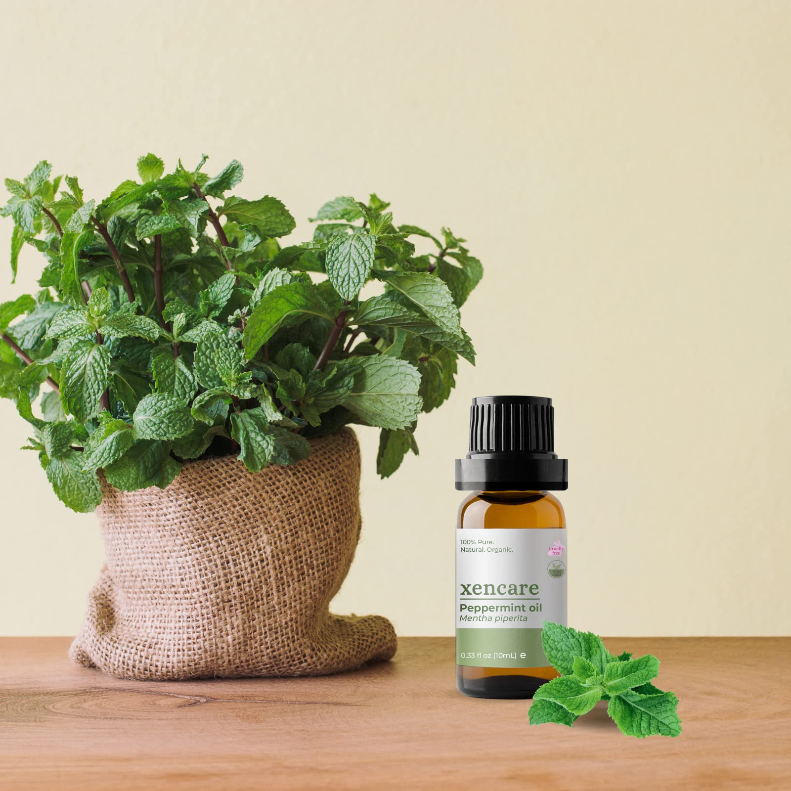 xencare Peppermint USDA Organic Food Grade Essential Oil | 100% Pure Natural Undiluted XenCare Au supplements