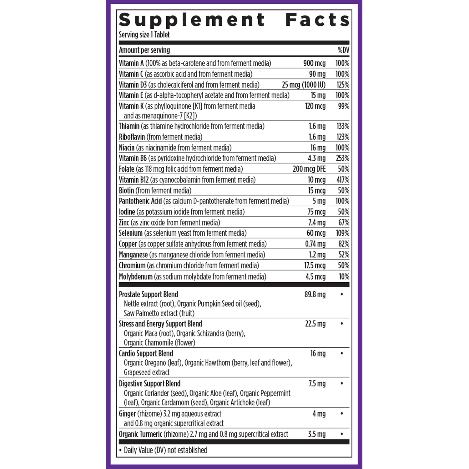 New Chapter Men’s Multivitamin 40+, Extra B6 & B12, D3, Vitamin C & Zinc, Immune, Heart, Cellular Energy, and Brain Health New Chapter Au supplements