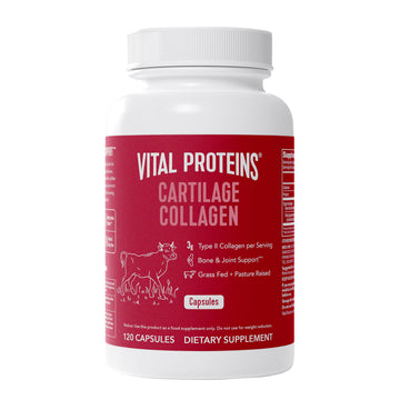 Vital Proteins Cartilage Collagen Pills, Type II Collagen & Chondroitin Sulfate Supplement for Recovery & Healthy Hair, Skin, Nails and Joints - 750 mg Serving with 120 Capsules Vital Proteins Au supplements