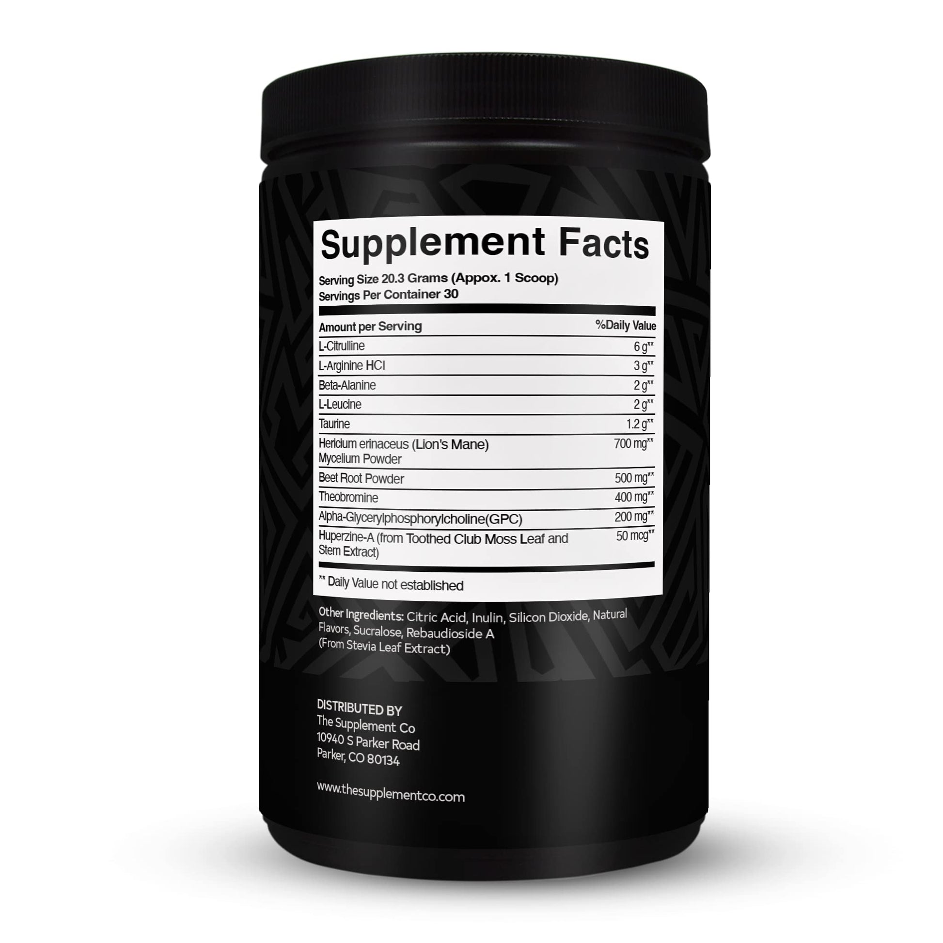 The Supplement Co Nocturnal Pre Workout - No Caffeine Night Time Preworkout for Men The Supplement Co Au supplements
