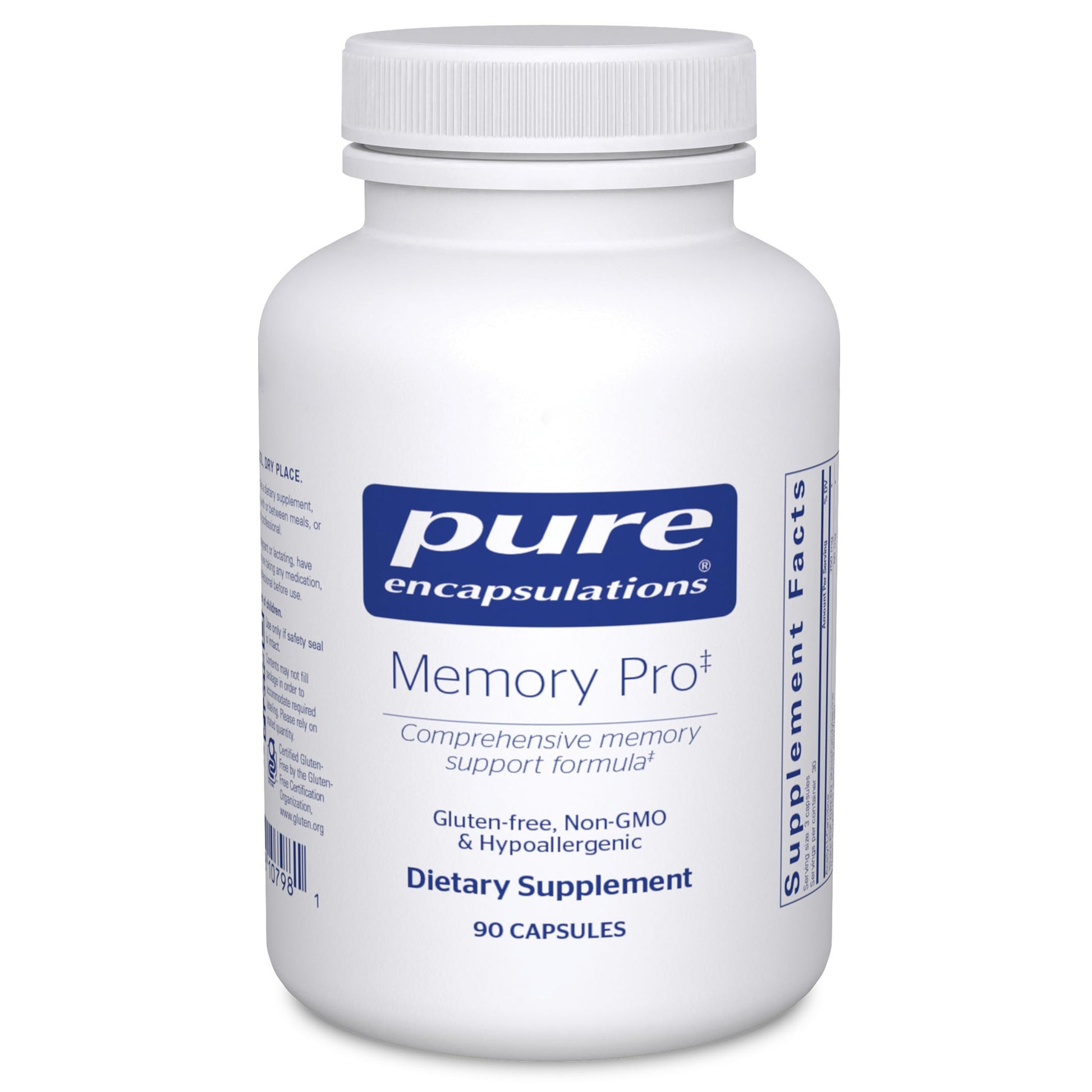 Pure Encapsulations Memory Pro | Comprehensive Memory Support Formula | 90 Capsules Pure Encapsulations Au supplements