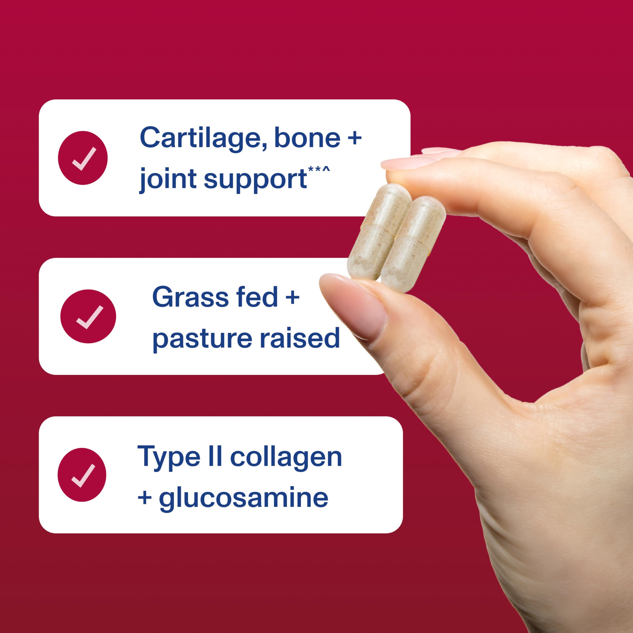 Vital Proteins Cartilage Collagen Pills, Type II Collagen & Chondroitin Sulfate Supplement for Recovery & Healthy Hair, Skin, Nails and Joints - 750 mg Serving with 120 Capsules Vital Proteins Au supplements