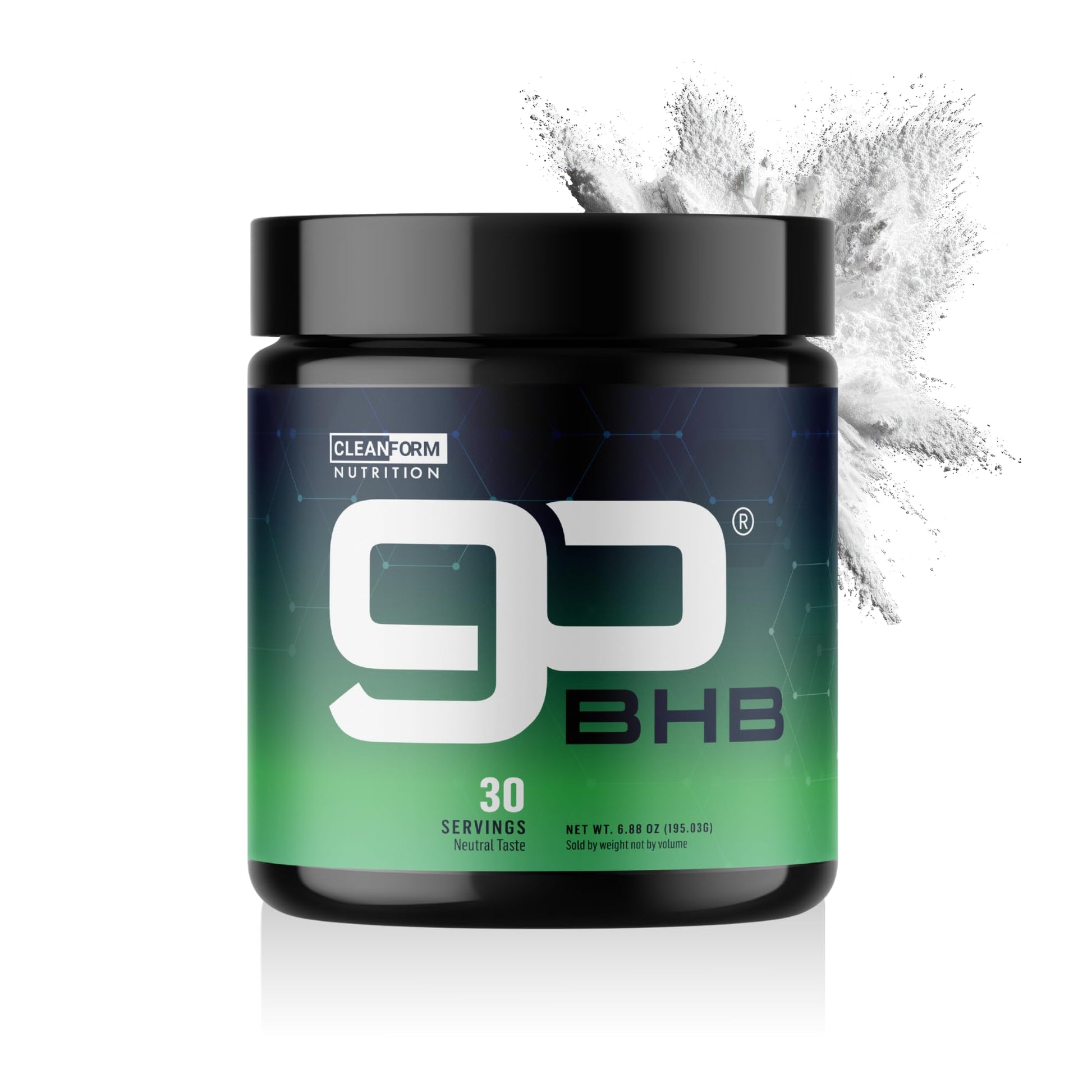 CleanForm Nutrition goBHB® Clean Energy Powder | NSF Sport Certified | Cellular Fuel with BHB Salts | Enhances Endurance, Mental Clarity, Hydration & Recovery | No Caffeine or Sugar | Neutral Flavor CleanForm Nutrition Au supplements
