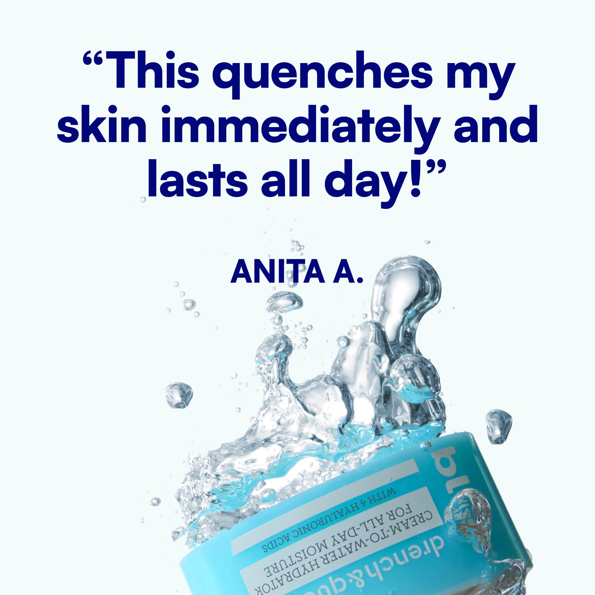 Bliss Drench & Quench Hyaluronic Acid Cream to Water Moisturizer | Lightweight Face Cream with 4 Types of Hyaluronic Acid for All Day Hydration and Plump Skin | Clean Vegan & Cruelty Free 1.7 fl oz Bliss Au supplements