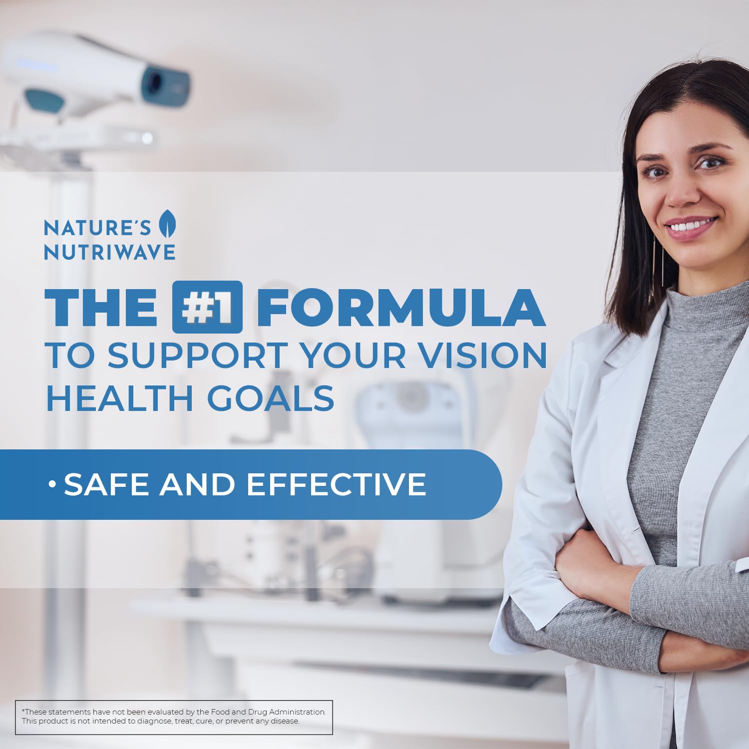 SIGHT EASY - Eye Vitamins & Mineral Supplements with Lutein & Zeaxanthin, Vitamin C, Vitamin E, Zinc and Bilberry for Healthy Vision and Eye Function Support - 60 Capsules, 1 Month Supply Nature’s NutriWave Au supplements