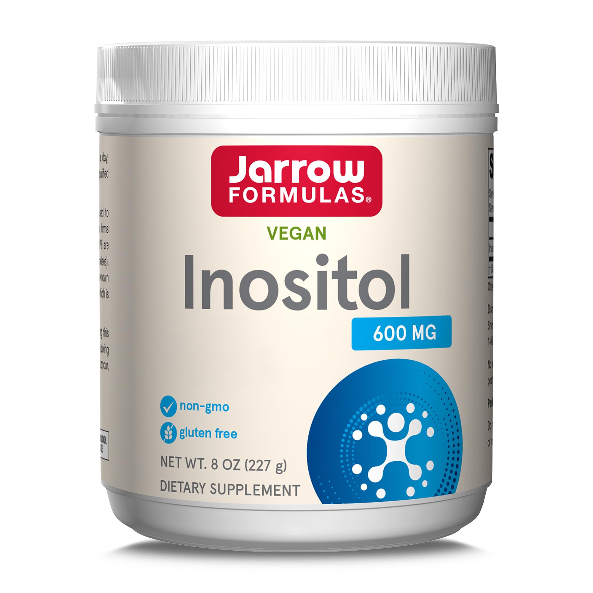 Jarrow Formulas, Inositol, as Myoinositol, High Dose, 227g Vegan Powder, Lab Tested Jarrow Formulas Au supplements