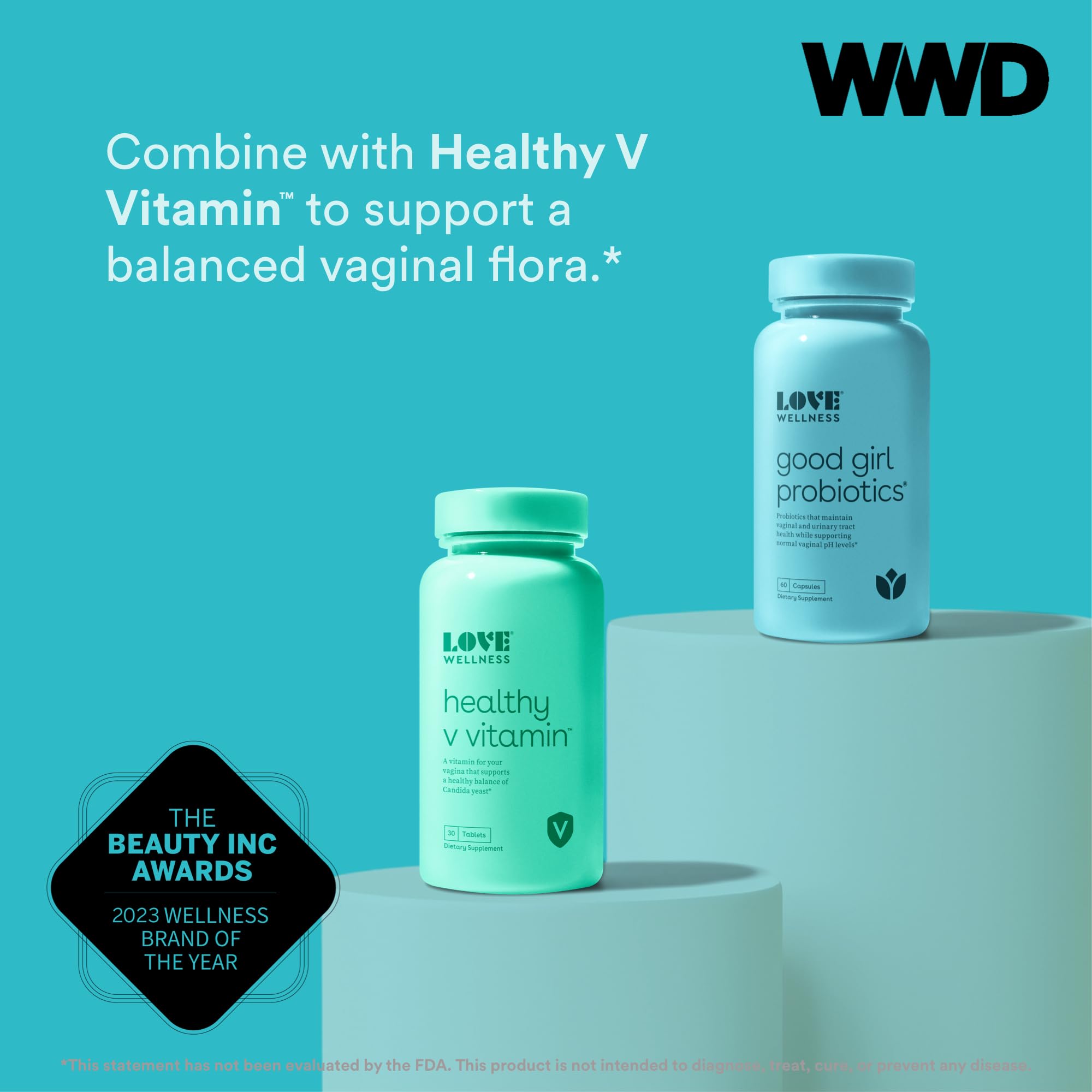 Love Wellness Vaginal Probiotics for Women, Good Girl Probiotics | pH Balance Supplement Love Wellness Au supplements