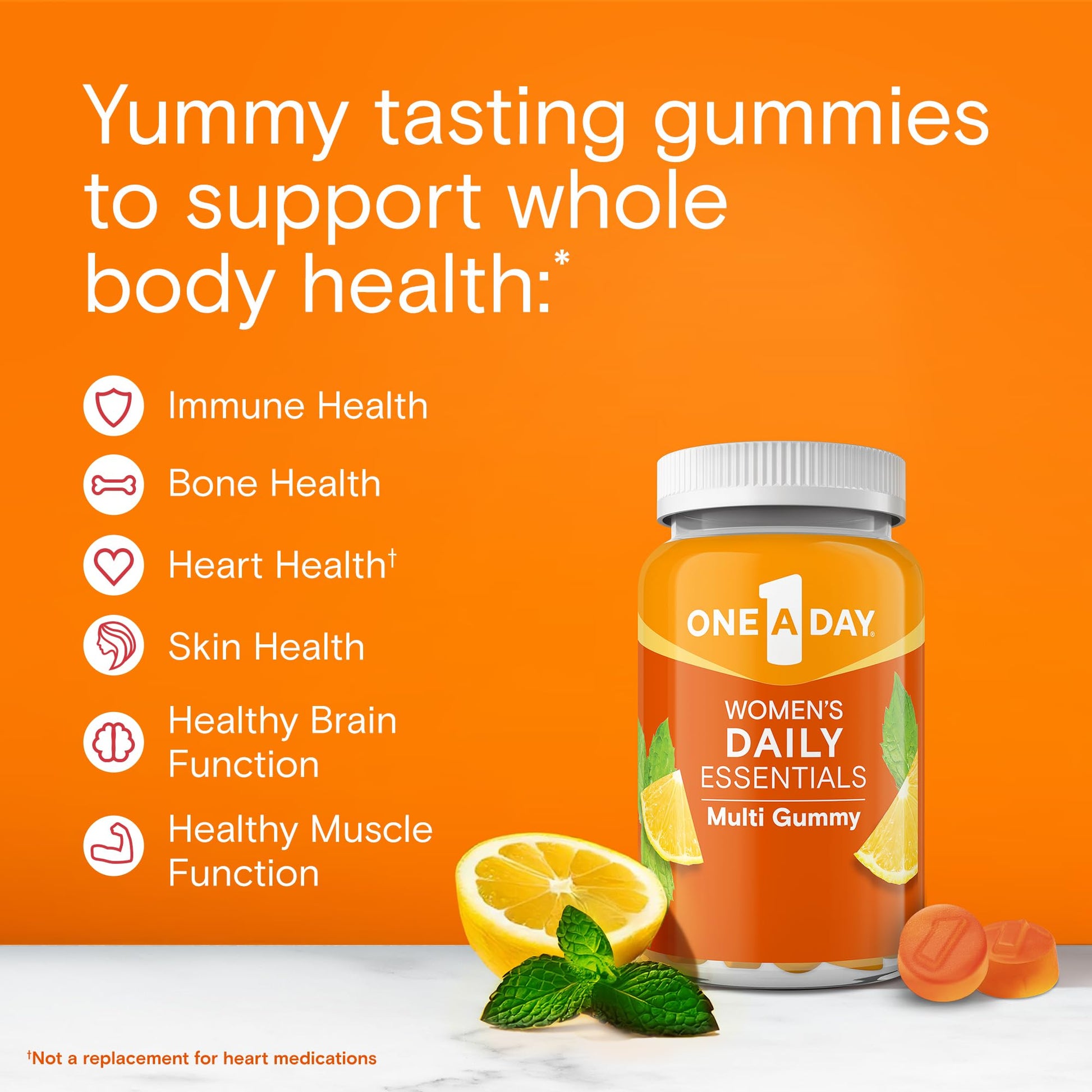 One A Day Women’s Daily Essentials Multivitamin Gummies, Multivitamin for Women, Zinc, Immune Support ONE A DAY Au supplements