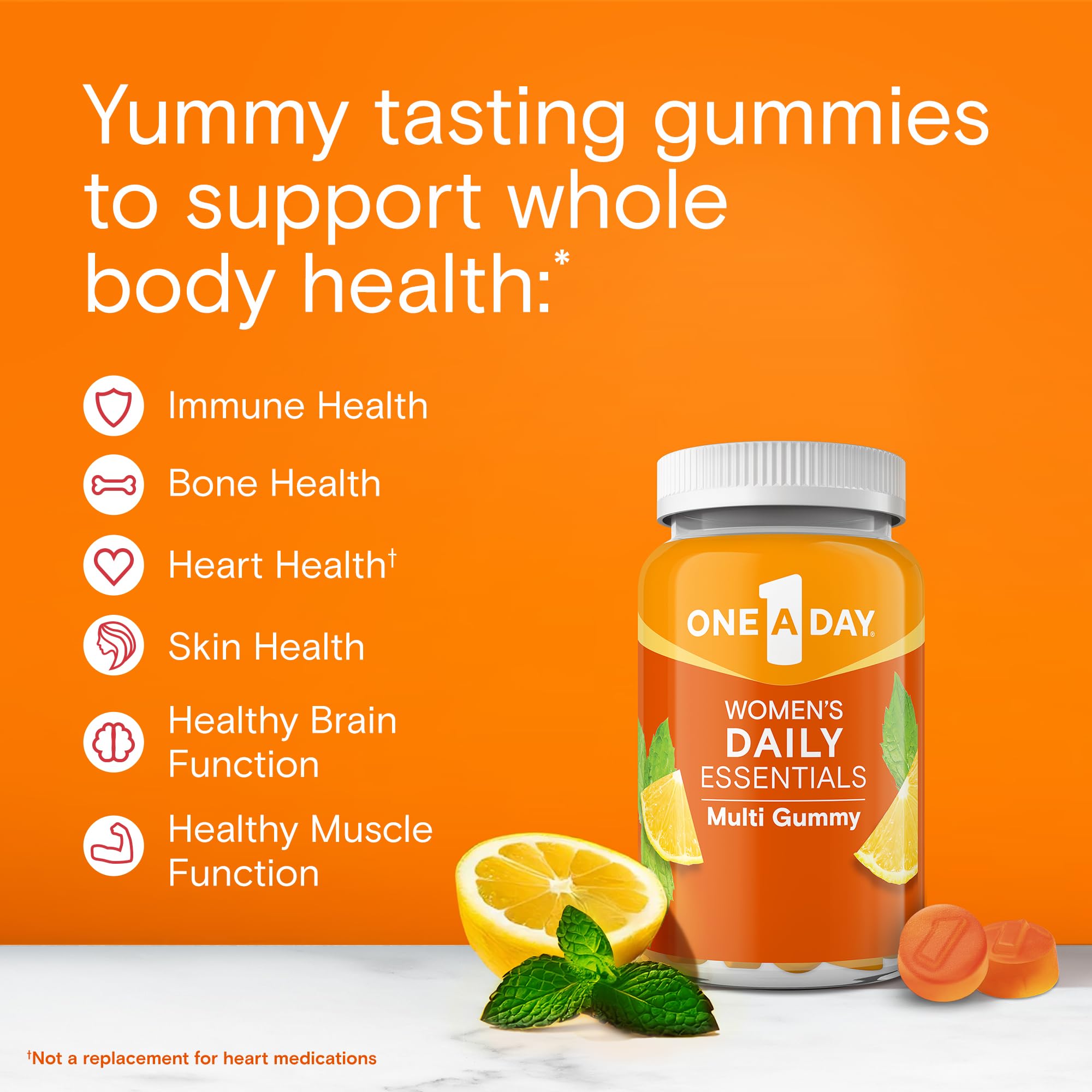 One A Day Women’s Daily Essentials Multivitamin Gummies, Multivitamin for Women, Zinc, Immune Support ONE A DAY Au supplements