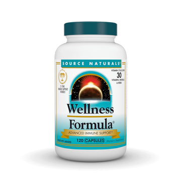 Source Naturals Wellness Formula Bio-Aligned Vitamins & Herbal Defense for Advanced Immune Support* - Dietary Supplement & Immunity Booster - 120 Capsules Source Naturals Au supplements