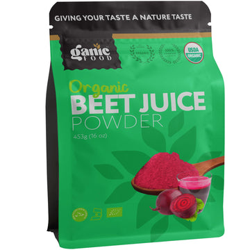Ganic Food Organic Beet Root Juice Powder, 16 Ounces Ganic Food Au supplements