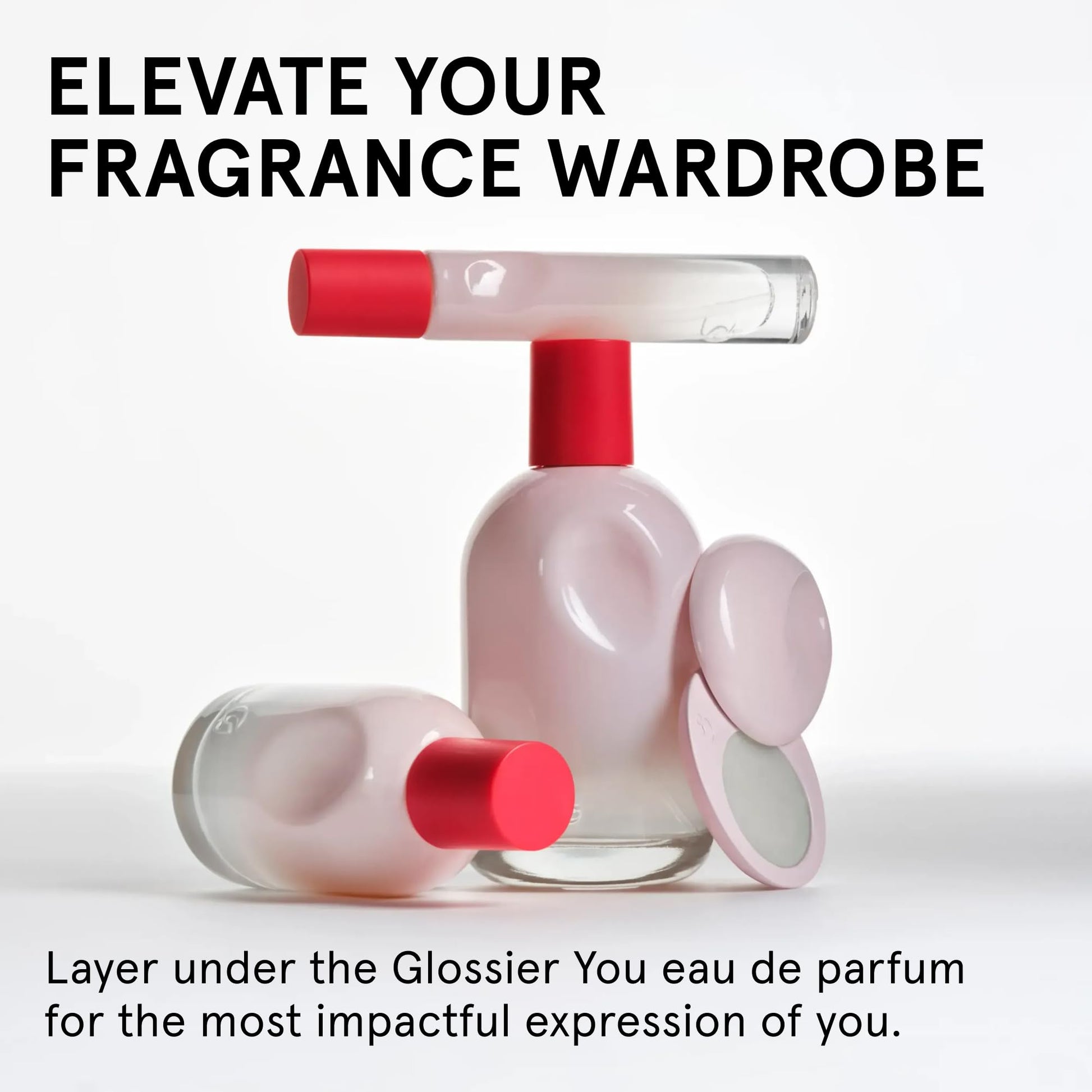 Glossier You Solid Perfume - Unisex Fragrance for Women & Men in Refillable Compact, Alcohol-Free Balm Melts Into Skin - Buildable Warm & Spicy Scent Pink Pepper, Iris, Ambrox - Travel-Friendly, 3g Glossier Au supplements