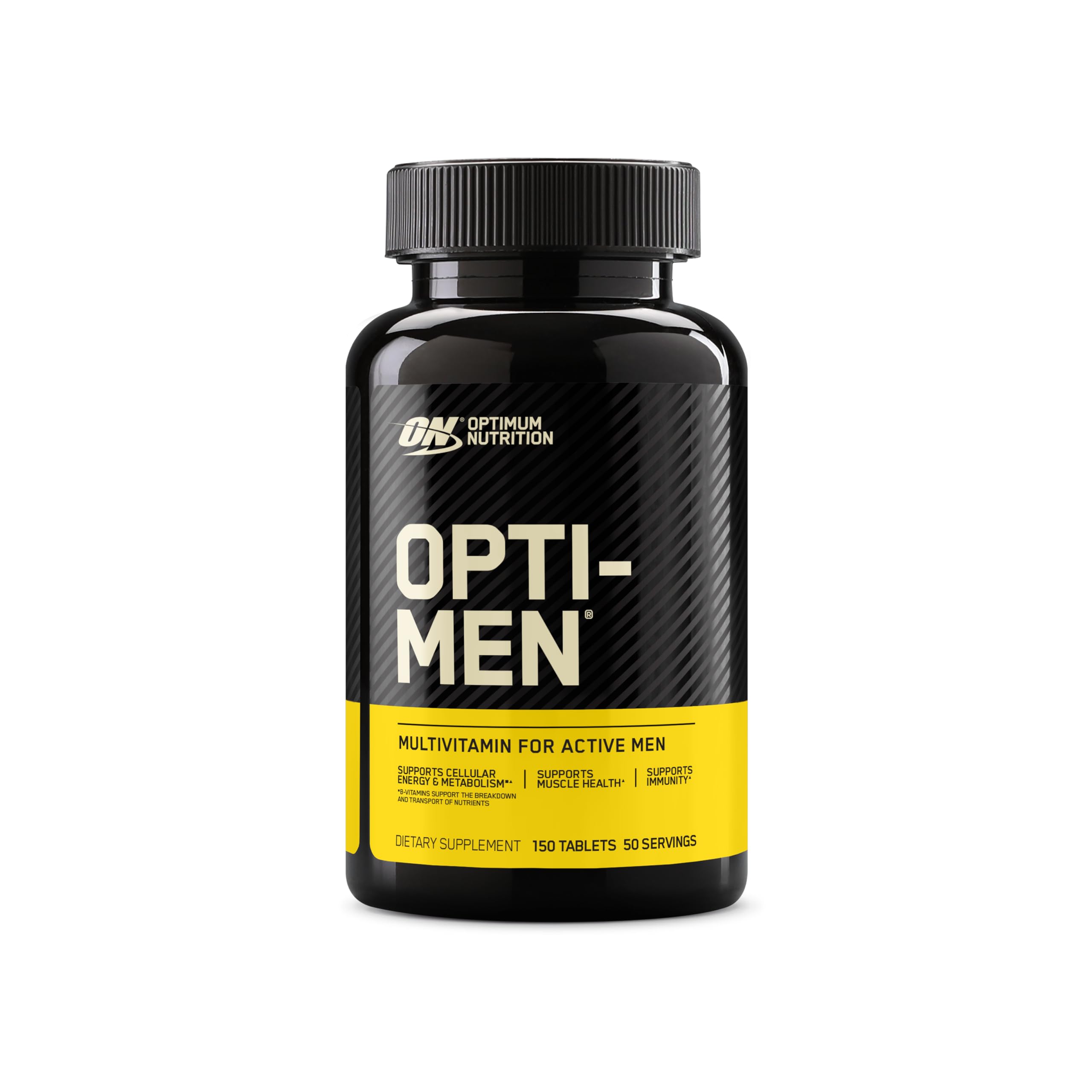Optimum Nutrition Opti-Men, Vitamin C, Zinc and Vitamin D, E, B12 for Immune Support Mens Daily Multivitamin Supplement, 150 Count Optimum Nutrition Au supplements