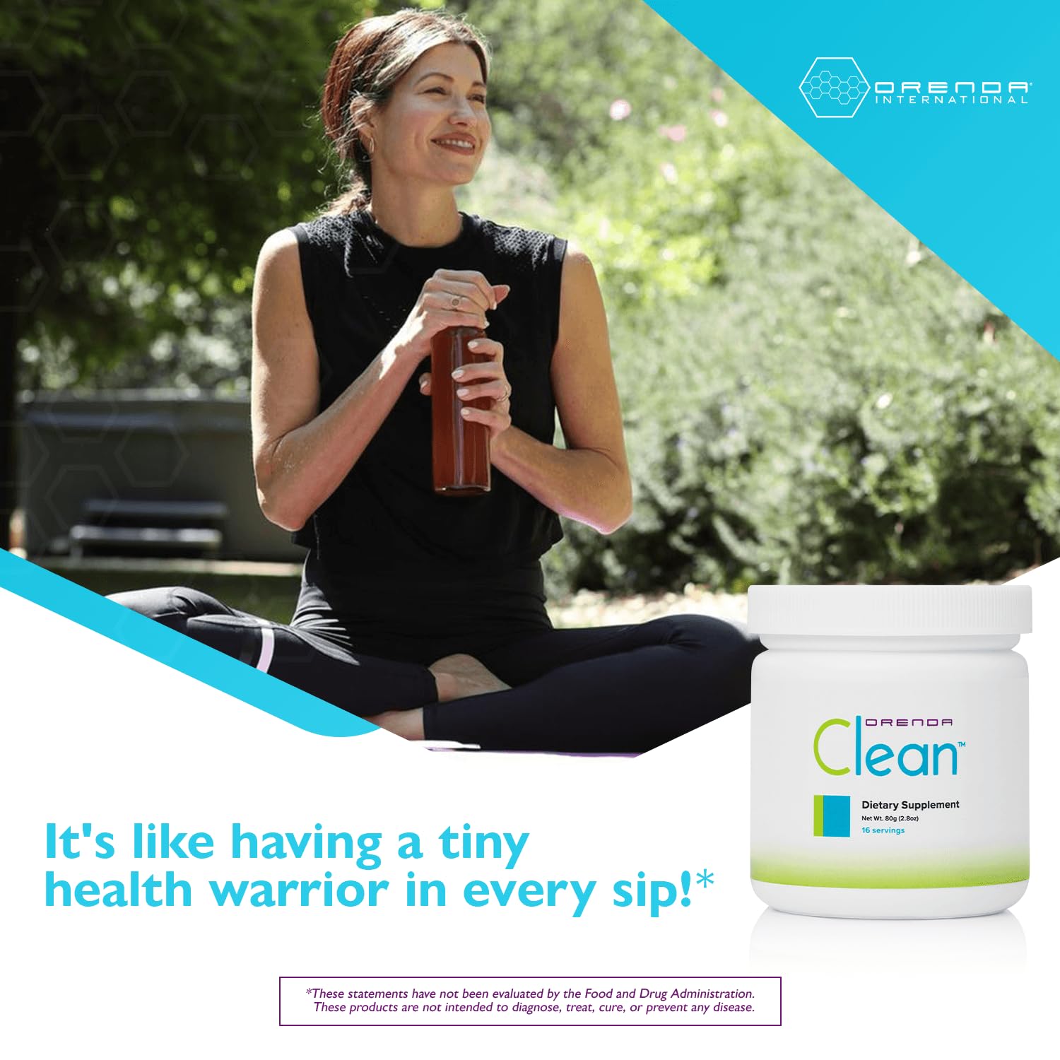Orenda Clean - Peptizyme-SP EN, Aronia Berry, Aloe Vera and More for Digestive Support - Nutrient-Rich Supplement for Wellness - 80g, 16 Servings Orenda International Au supplements