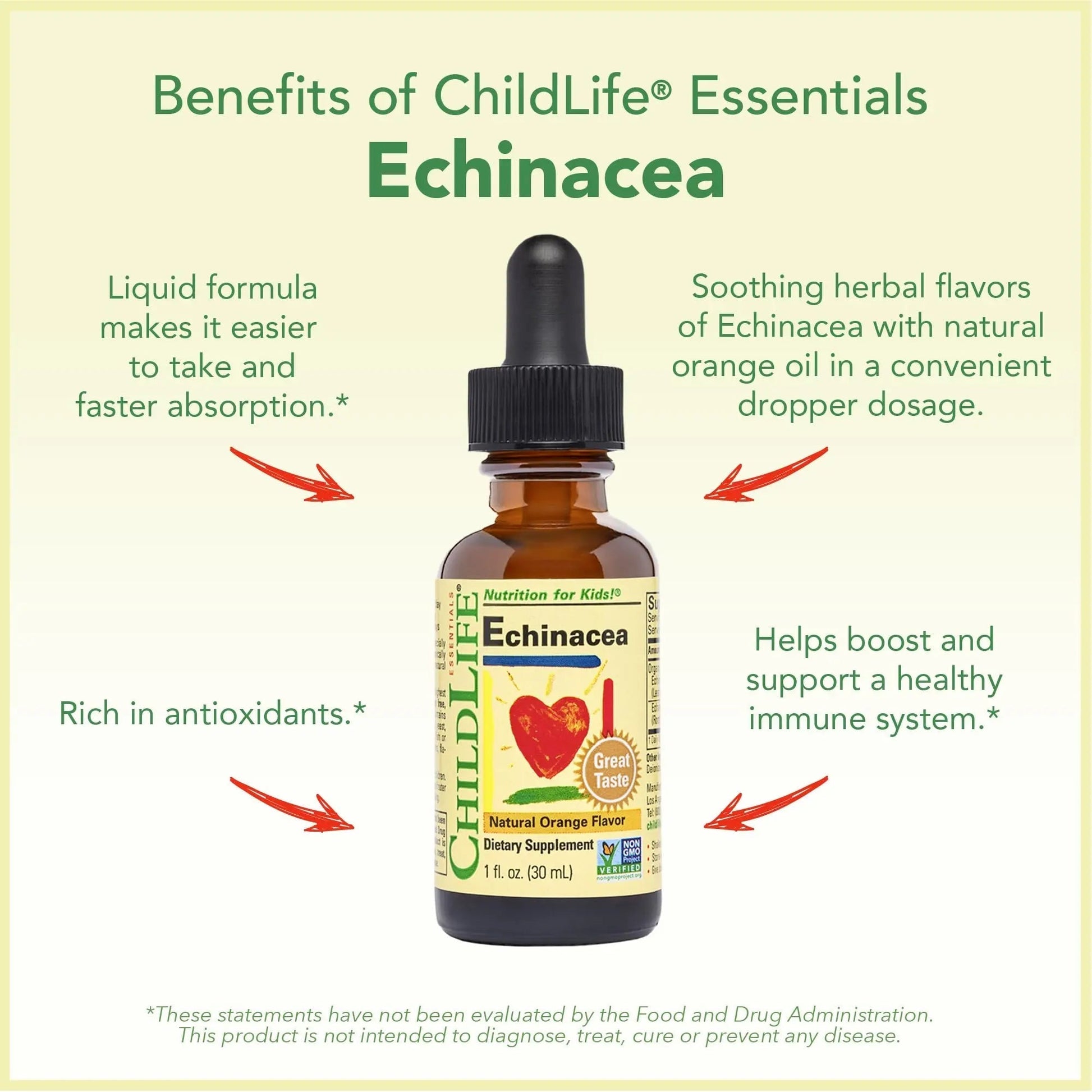 CHILDLIFE ESSENTIALS Immune Support 3-Pack - Liquid Vitamin C, First Defense, and Echinacea - Immune Boosting Supplements CHILDLIFE ESSENTIALS Au supplements