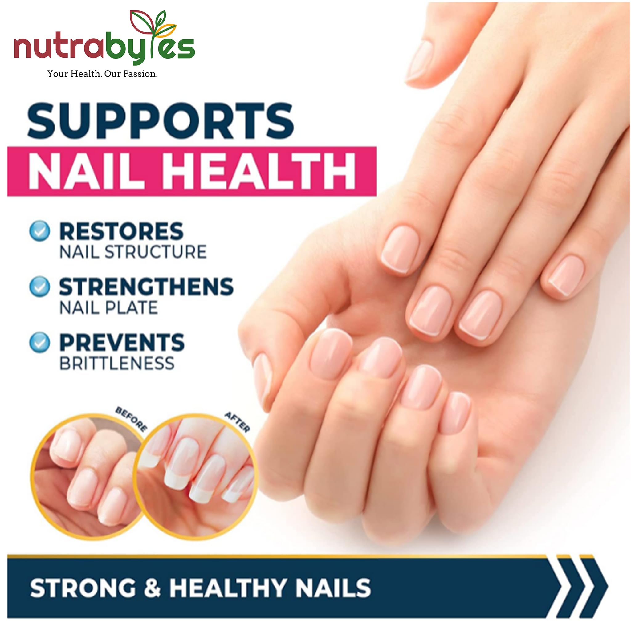 High Strength Marine Collagen with Hyaluronic Acid, Retinol and Vitamin C | 180 Capsules - 3 Months Supply NUTRABYTES Au supplements