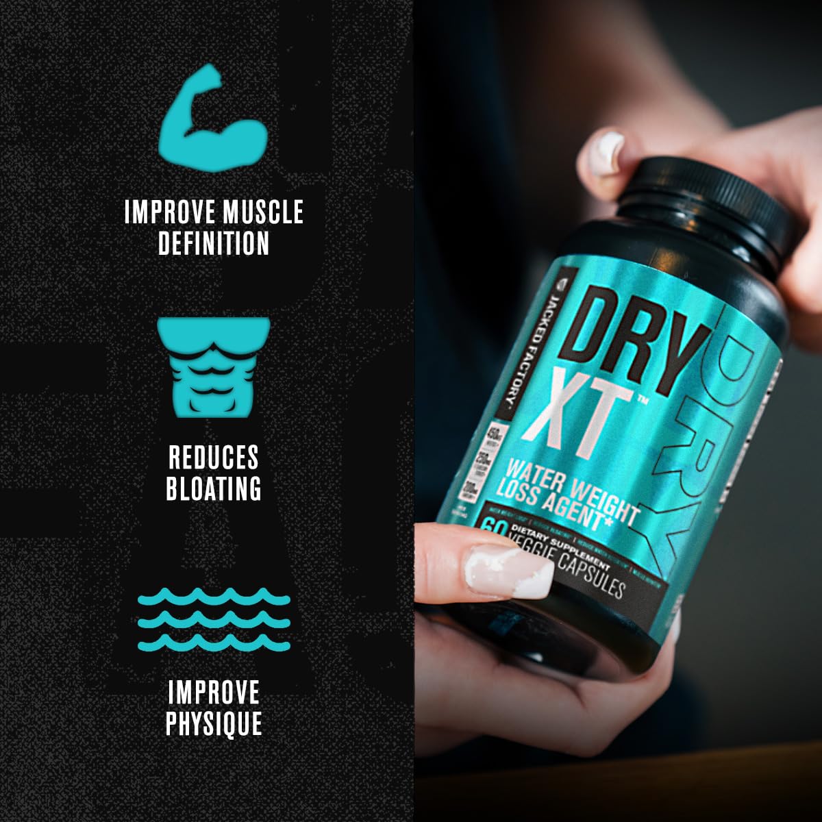 Jacked Factory Dry-XT Water Weight Loss Diuretic Pills - Natural Supplement Jacked Factory Au supplements