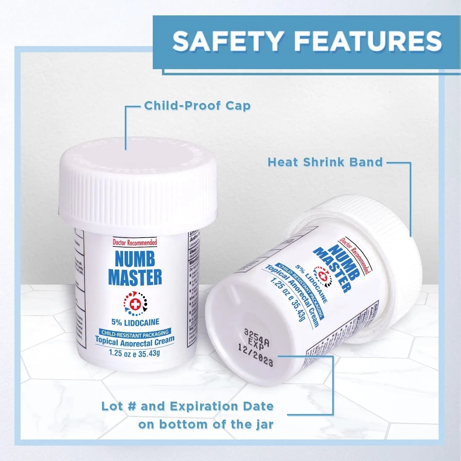 Clinical Resolution Numb Master 5% Lidocaine Topical Numbing Cream, 2 Pack of 1.25 Oz, Pain Relief Burn Itch Numb, Maximum Strength Topical Anesthetic with Allantoin, Vitamin E, Hemorrhoid Treatment Clinical Resolution Au supplements
