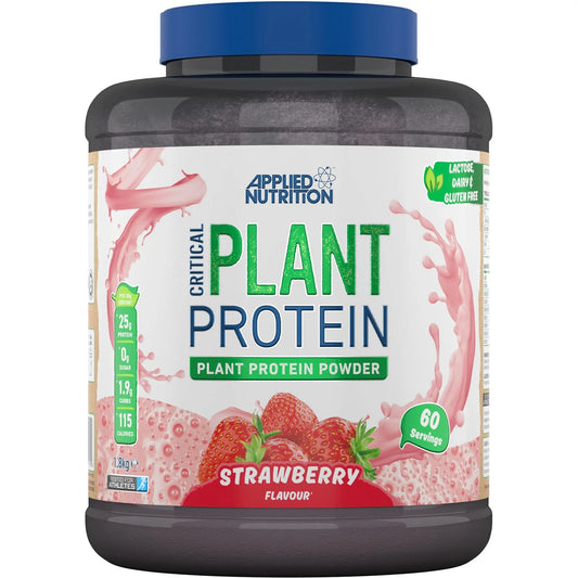 Applied Nutrition Plant Protein Powder – Critical Plant Vegan Protein Shake with SOYA Applied NutritionAU supplements