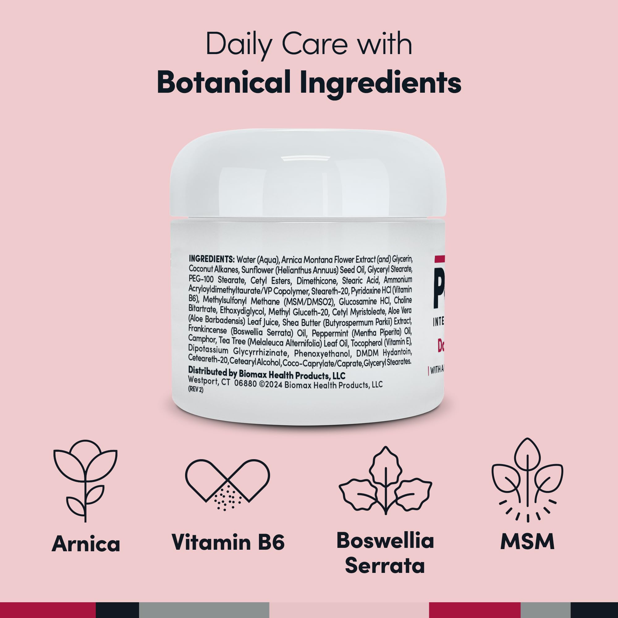 Penetrex Joint & Muscle Therapy - Soothing Comfort for Back, Neck, Hands, Feet - Premium Whole Body Rub with Arnica, Vitamin B6 MSM & Boswellia - Non-Greasy 4oz Cream Penetrex Au supplements