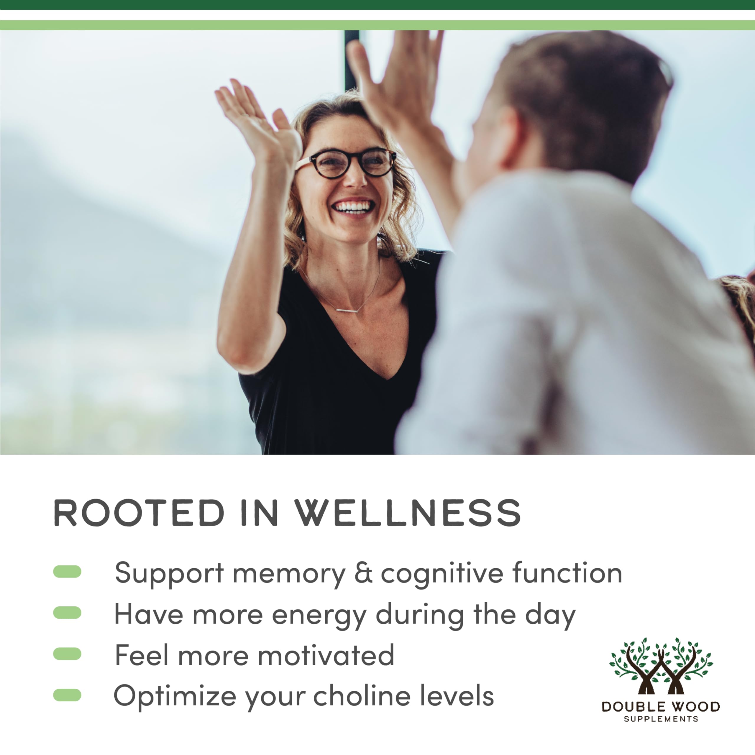 Phosphatidylcholine 1,200mg – 210 Softgels – Enhanced Version of Sunflower and Soy Lecithin (Choline Supplements) - Non-GMO and Gluten Free to Support Brain Health by Double Wood Double Wood Supplements Au supplements