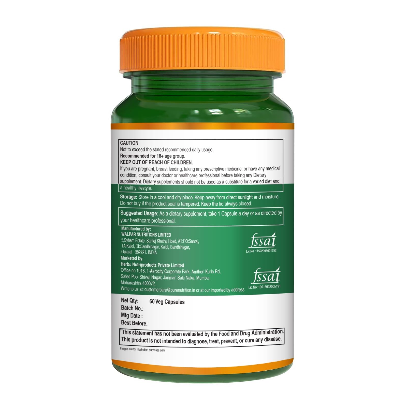 Pure Nutrition Lung Health Supplement | 60 Caps | Herbal Lung Support Formula with Quercetin, Vitamin C, Nettle, Vasaka Leaf, Lotus, Licorice & Ginger. PURE NUTRITION NATURAL TREASURES Au supplements