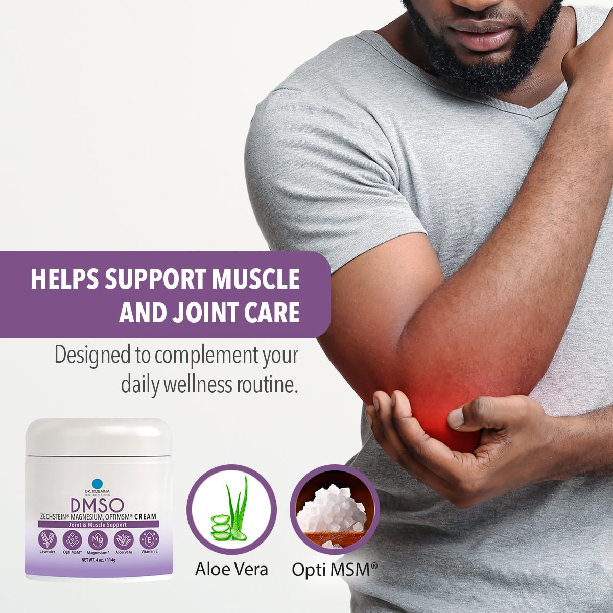 Arnica & DMSO Gel Recovery Bundle – 99.9% Pure Pharmaceutical Grade DMSO & Arnica Roll-On | Lavender Cream & Fast-Absorbing Gel | Hydrating & Non-Greasy | Made in USA Dr. Robaina Au supplements