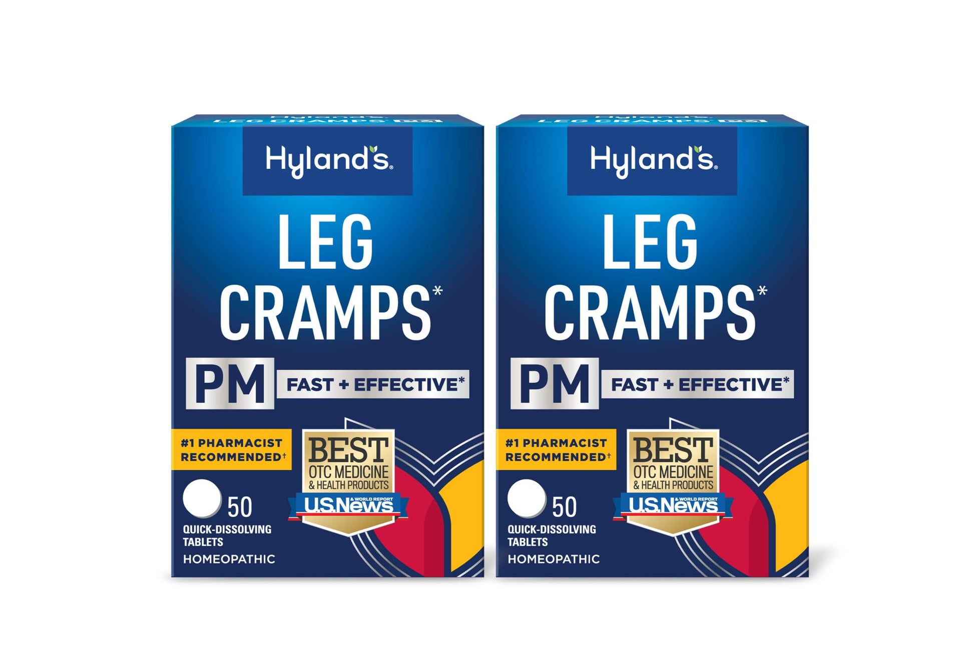 Hyland's Leg Cramps PM, Relief of Nighttime Leg, Calf, and Foot Cramps, 50 Quick-Dissolving Tablets 2-Pack (100 Total) Hyland's Au supplements