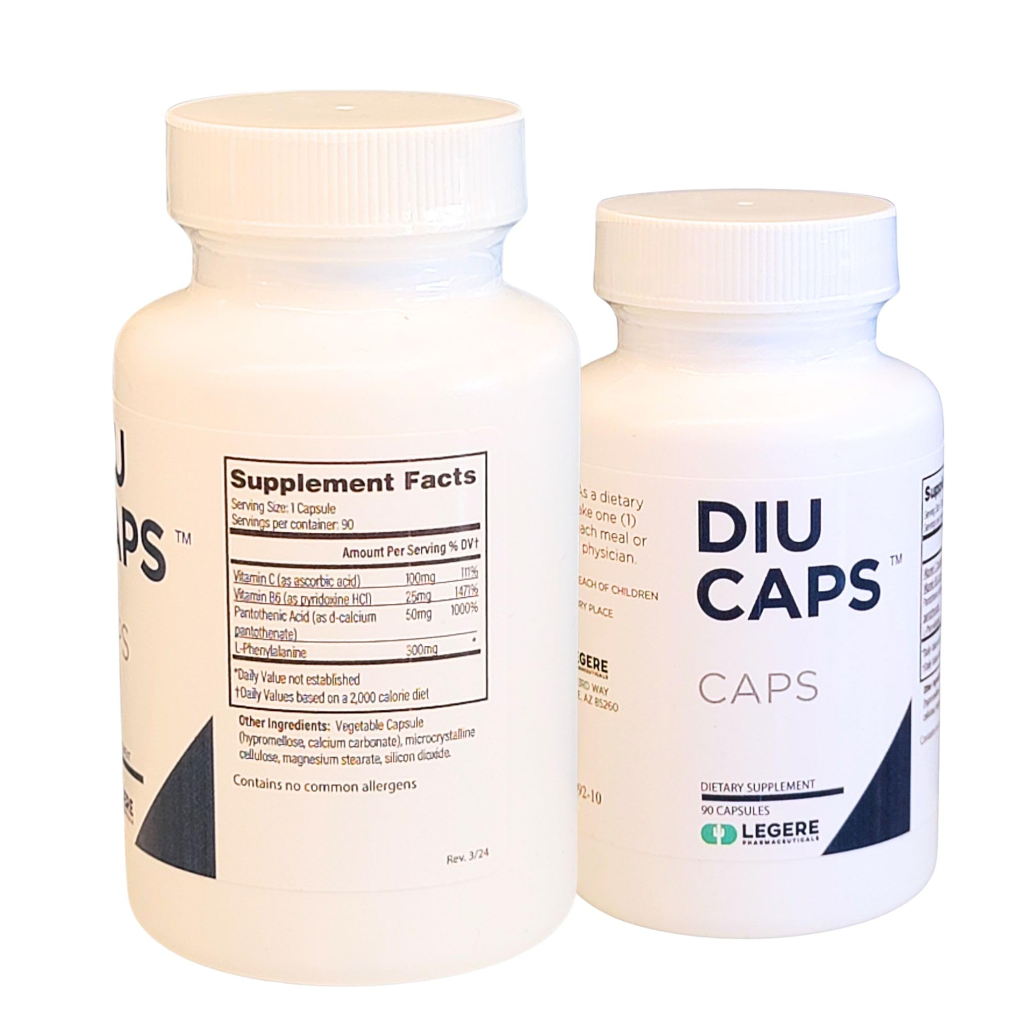 Legere Pharmaceuticals Diucaps 90 Capsules Legere Au supplements