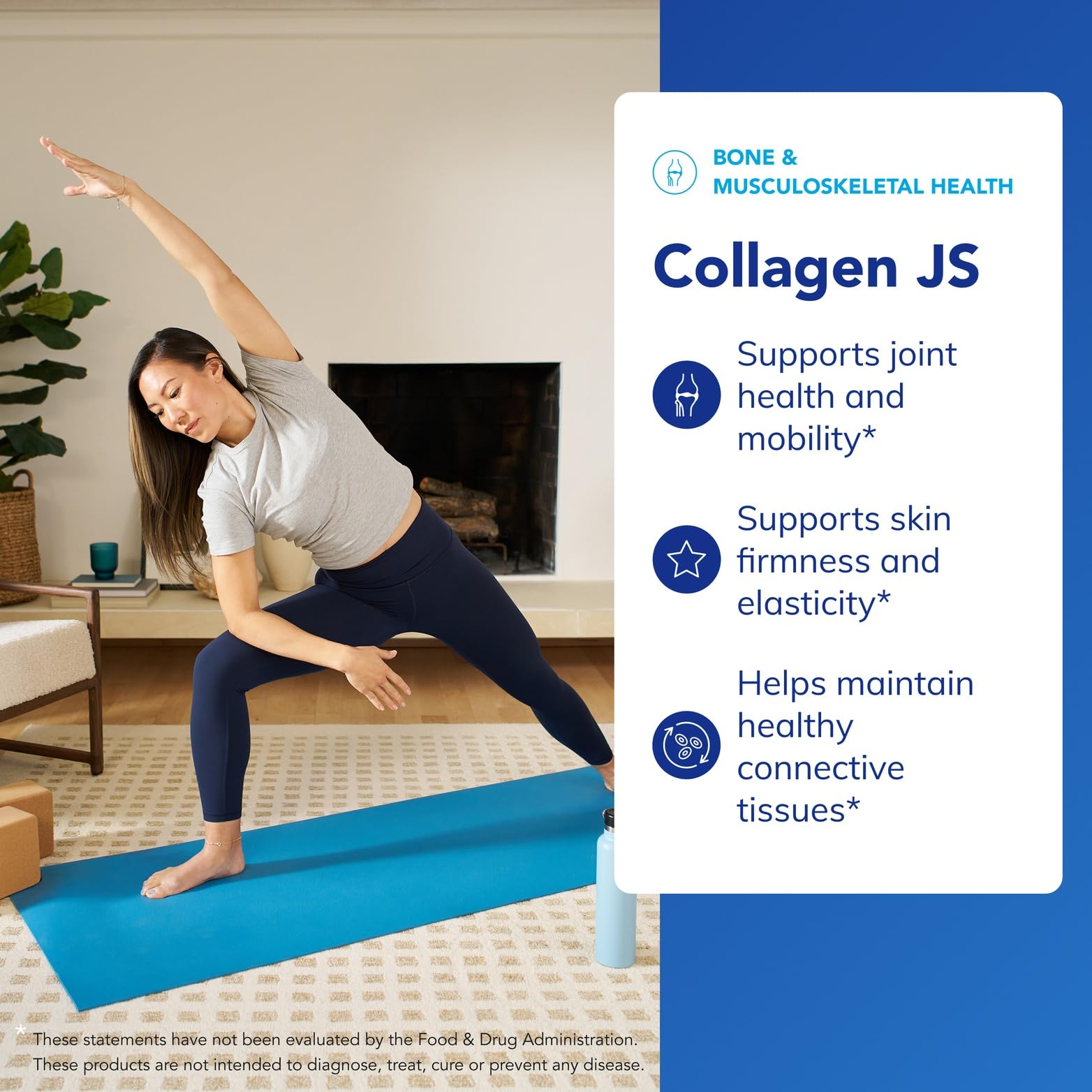 Pure Encapsulations Collagen JS - Skin & Joint Health* - 1,000 mg Hydrolyzed Biocell Collagen - Gluten Free & Non-GMO - 120 Capsules Pure Encapsulations Au supplements