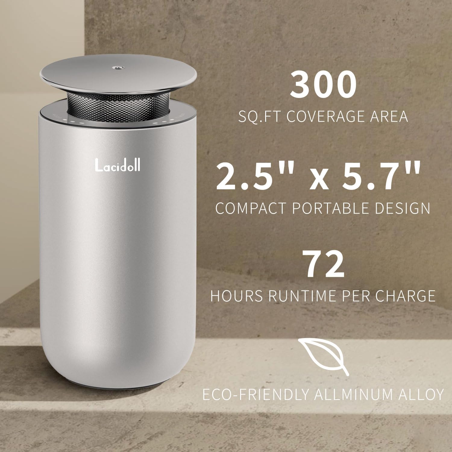 LACIDOLL Scent Diffusers for Home, Waterless Essential Oil Diffuser with No Leakage Tech, 10ML LACIDOLL Au supplements