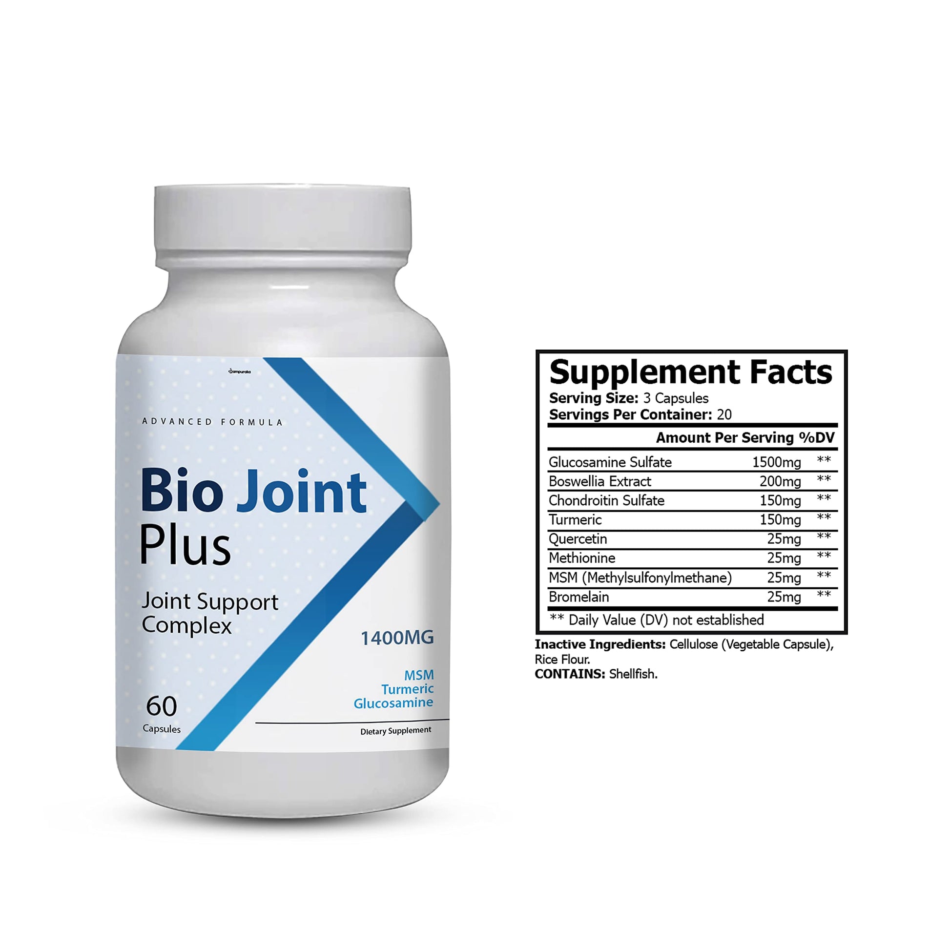 Joint Bio Plus Advanced Formula Supplement (1 Pack) 30 Days Supply Sampuraka Au supplements