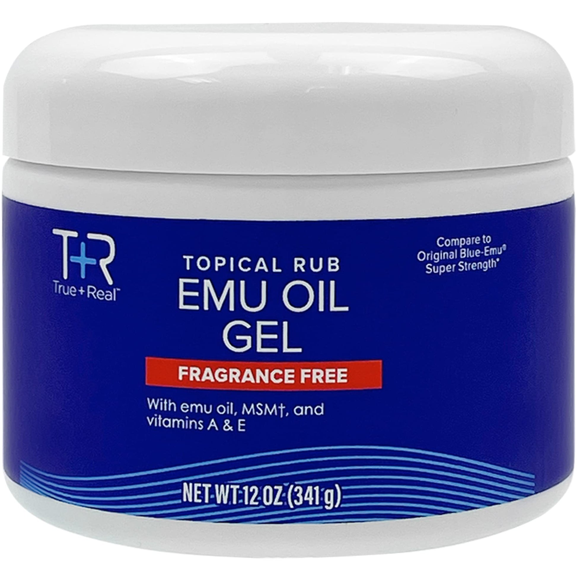 True+Real Emu Oil Gel, 12 oz True+Real Au supplements