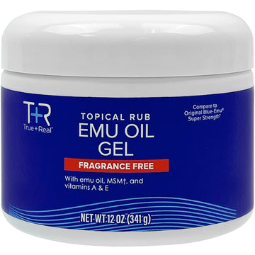 True+Real Emu Oil Gel, 12 oz True+Real Au supplements