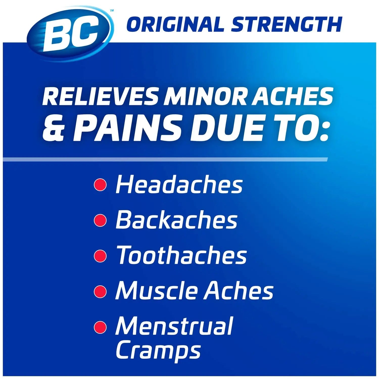 BC Powder Original Strength Pain Reliever, 50 Powder Sticks, 50 Count(Pack of 6) BC Au supplements