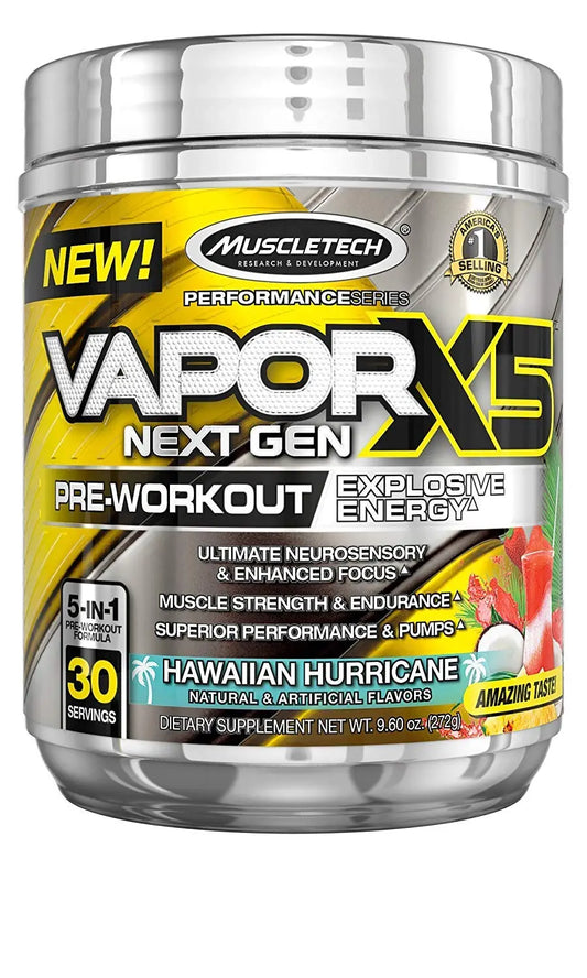 Pre Workout Powder | MuscleTech Vapor X5 for Men & Women, Energy Drink Mix Sports MuscleTechAU supplements