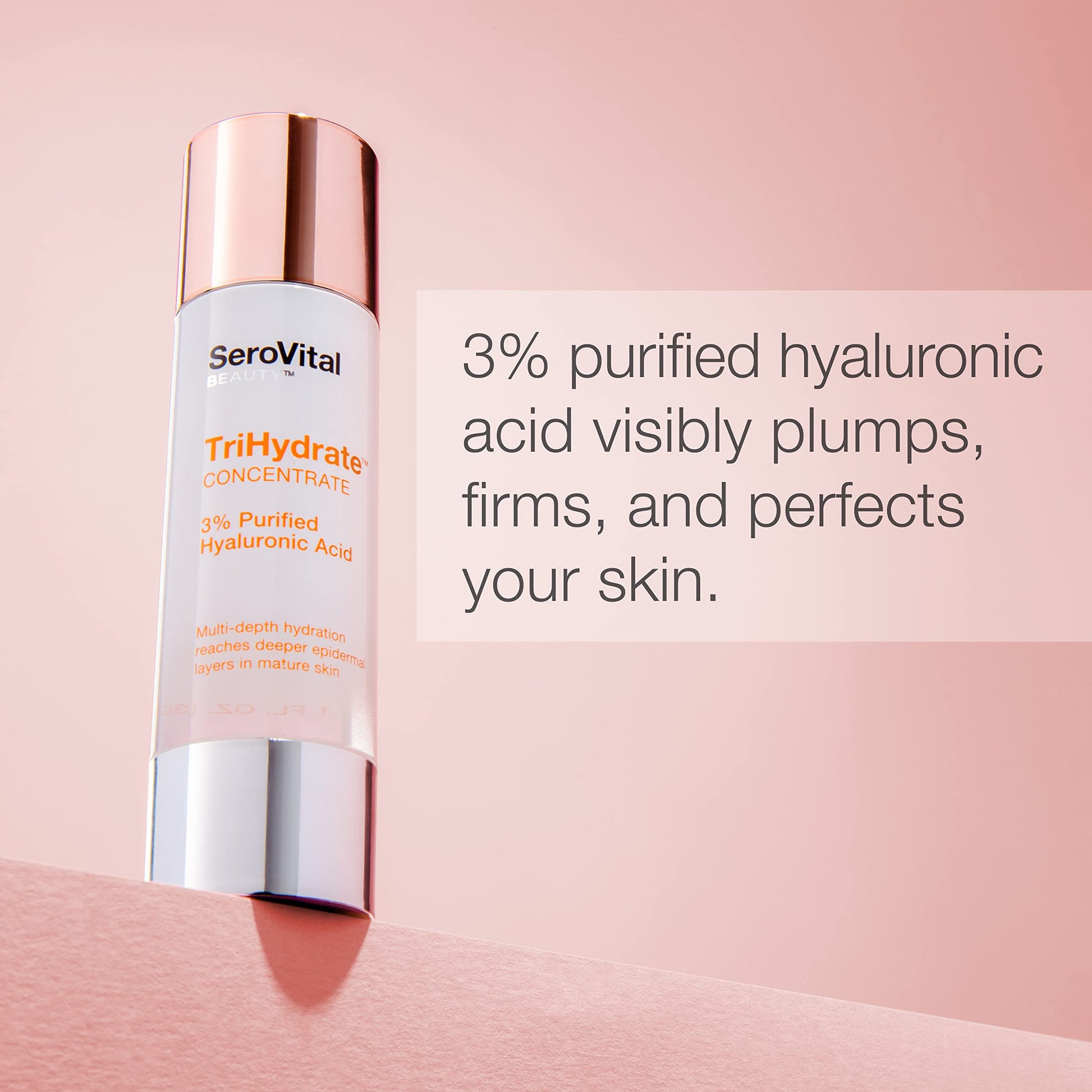 SeroVital Beauty TriHydrate Concentrate - 3% Hyaluronic Acid - 3 Forms - Anti Aging Serovital Au supplements