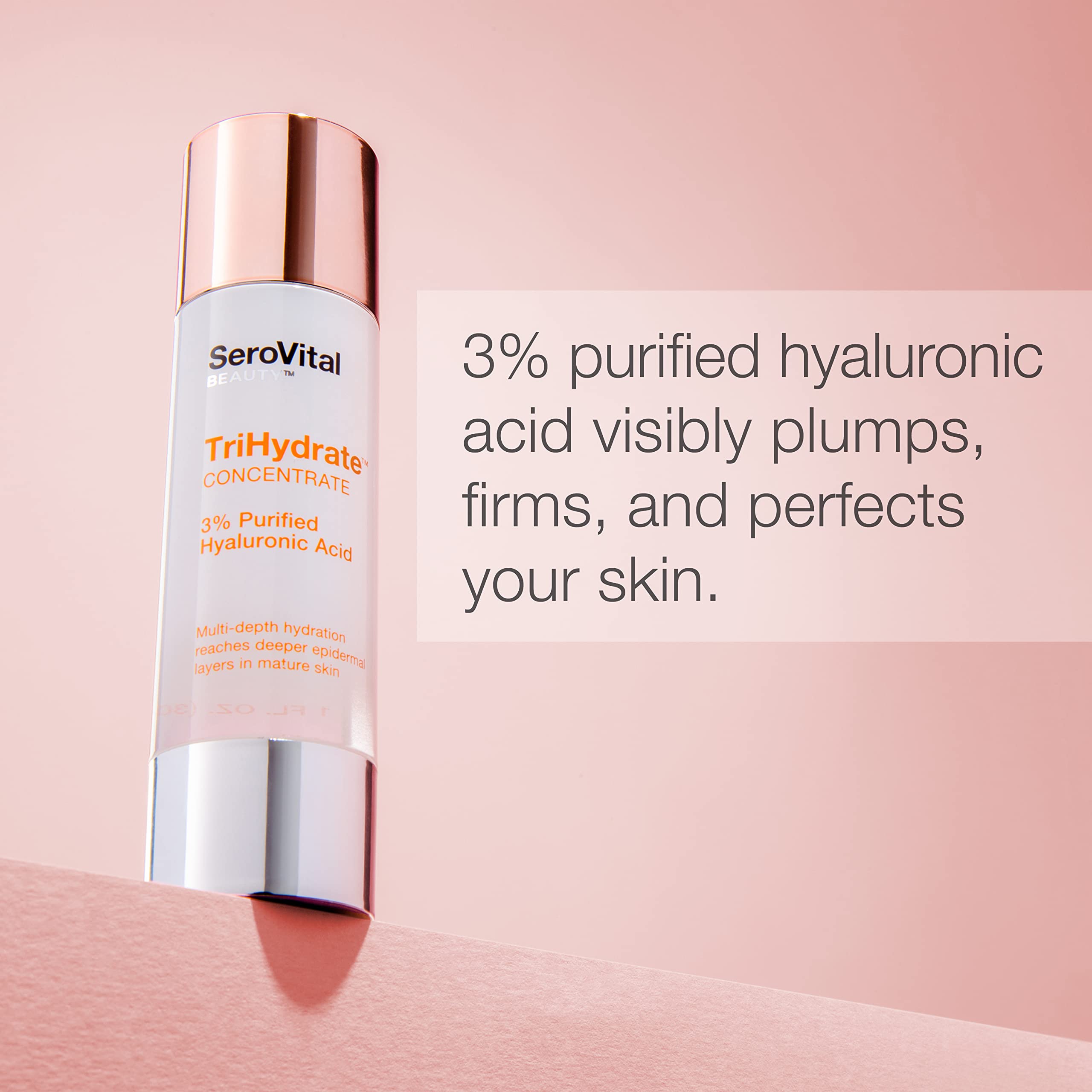 SeroVital Beauty TriHydrate Concentrate - 3% Hyaluronic Acid - 3 Forms - Anti Aging Serovital Au supplements