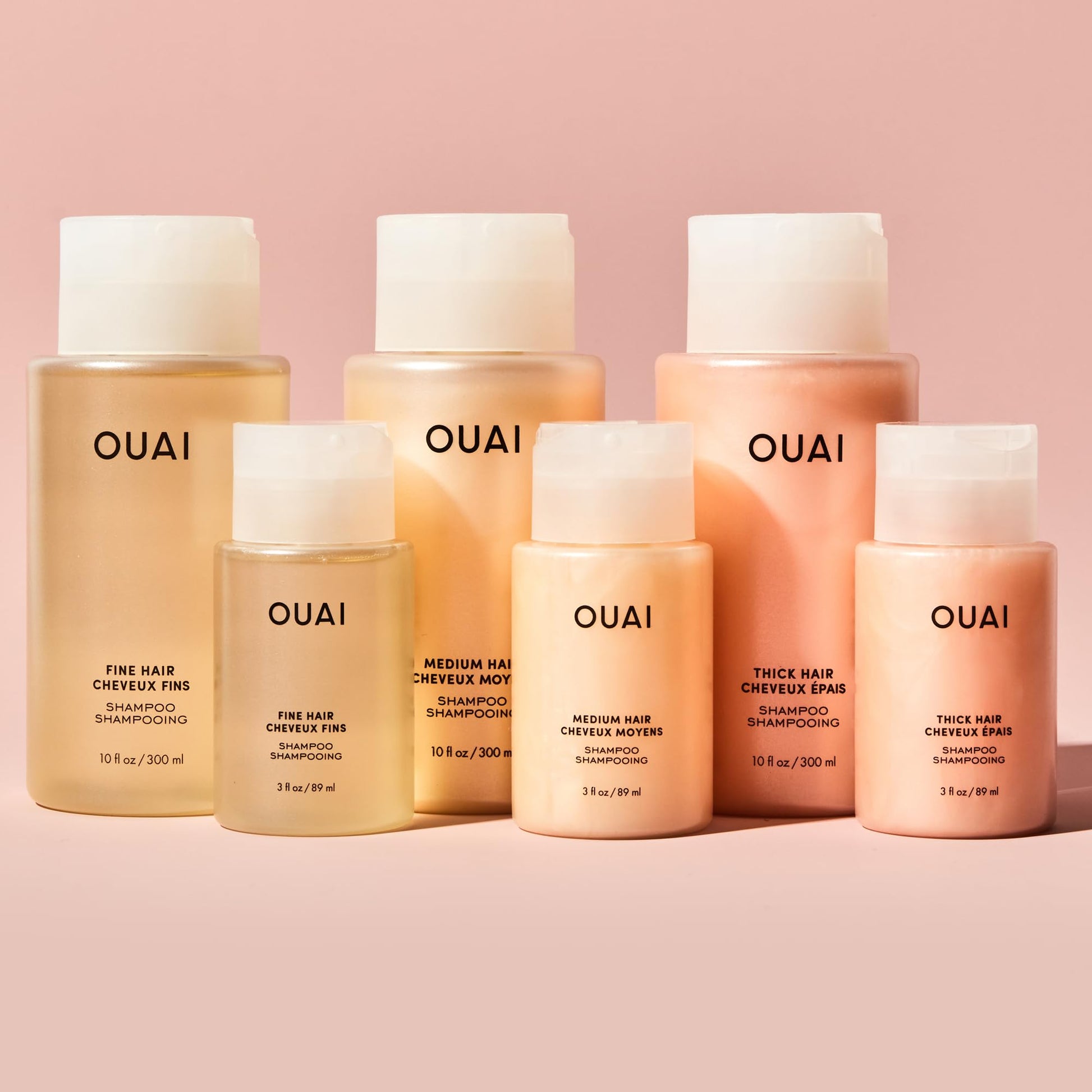 OUAI Thick Shampoo Travel Size - Moisturizing Shampoo with Keratin, Marshmallow Root, Shea Butter, Avocado Oil for Thick Hair - Strengthens & Hydrates - Paraben & Sulfate Free (3 Fl Oz) OUAI Au supplements