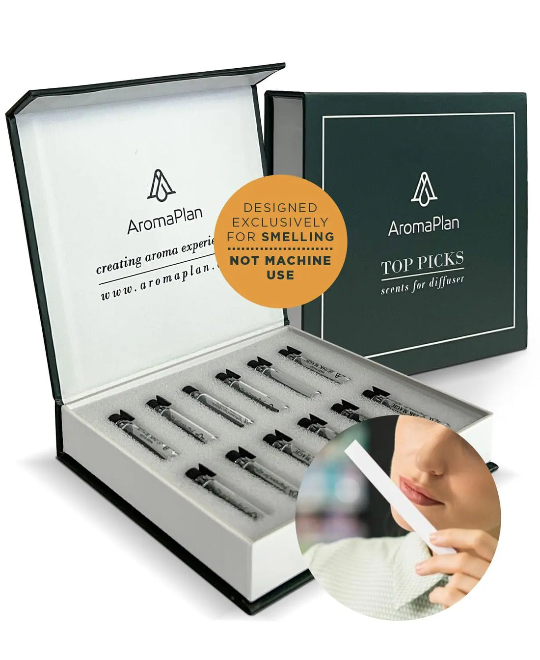 Aromaplan Sample Set, Top Picks Set Collection Exclusively for Smelling, NOT Machine USE AROMAPLAN uk supplements