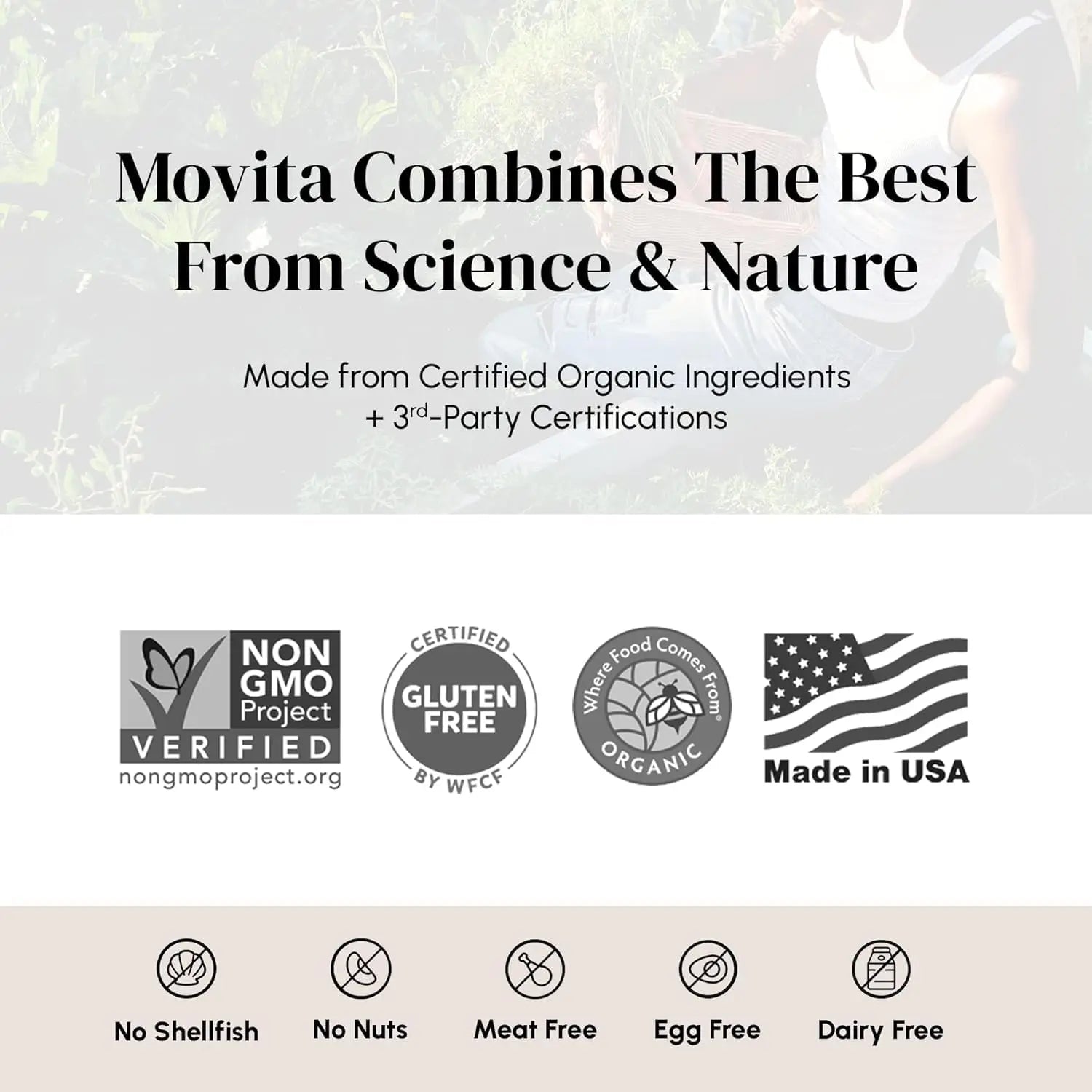 Movita Women’s Daily Multivitamin - Organic Fermented Whole Foods for Enhanced Energy, Immunity & Vitality - Vegan Movita Au supplements