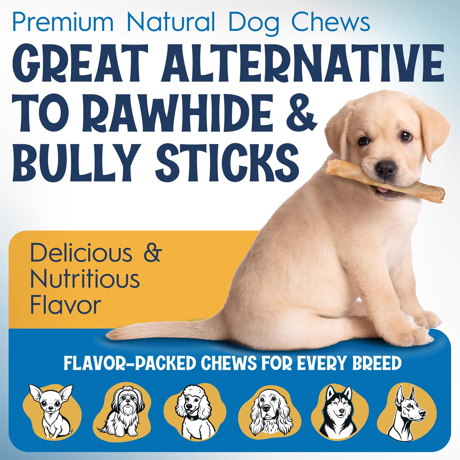 FETCHERONI 6" Collagen Sticks for Dogs – Low Odor Long-Lasting Bully Stick & Rawhide Alternative, Single Ingredient Beef Bone, High Protein Dental Treat, Vet Approved, Improves Joint Health – 20 Pack FETCHERONI Au supplements