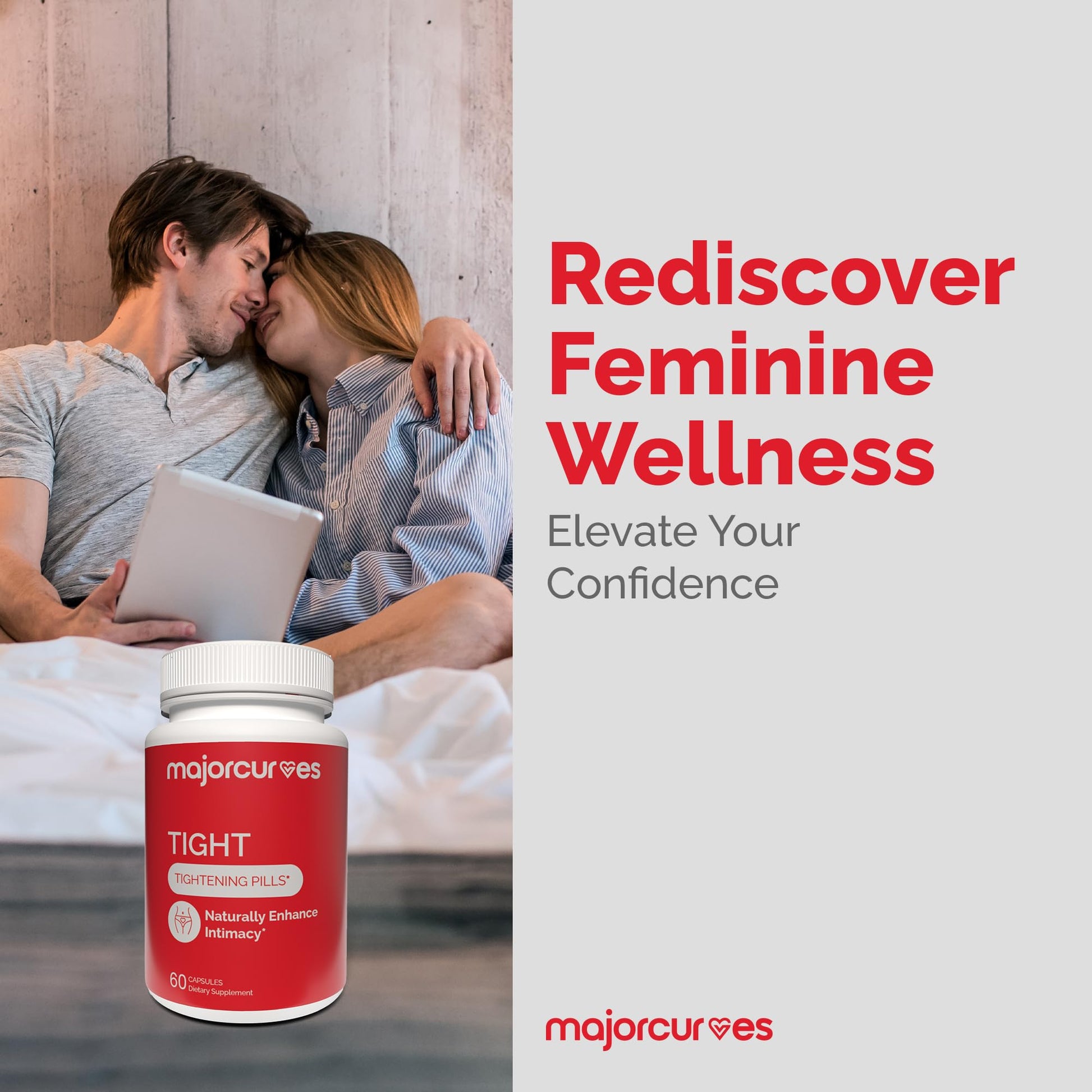 Major Curves Vaginal Tightening Pills – Feminine Support Supplement for Tone, Moisture & Intimate Wellness – V Rejuvenation & Odor Control with Herbal Extracts – Made in USA Major Curves Au supplements