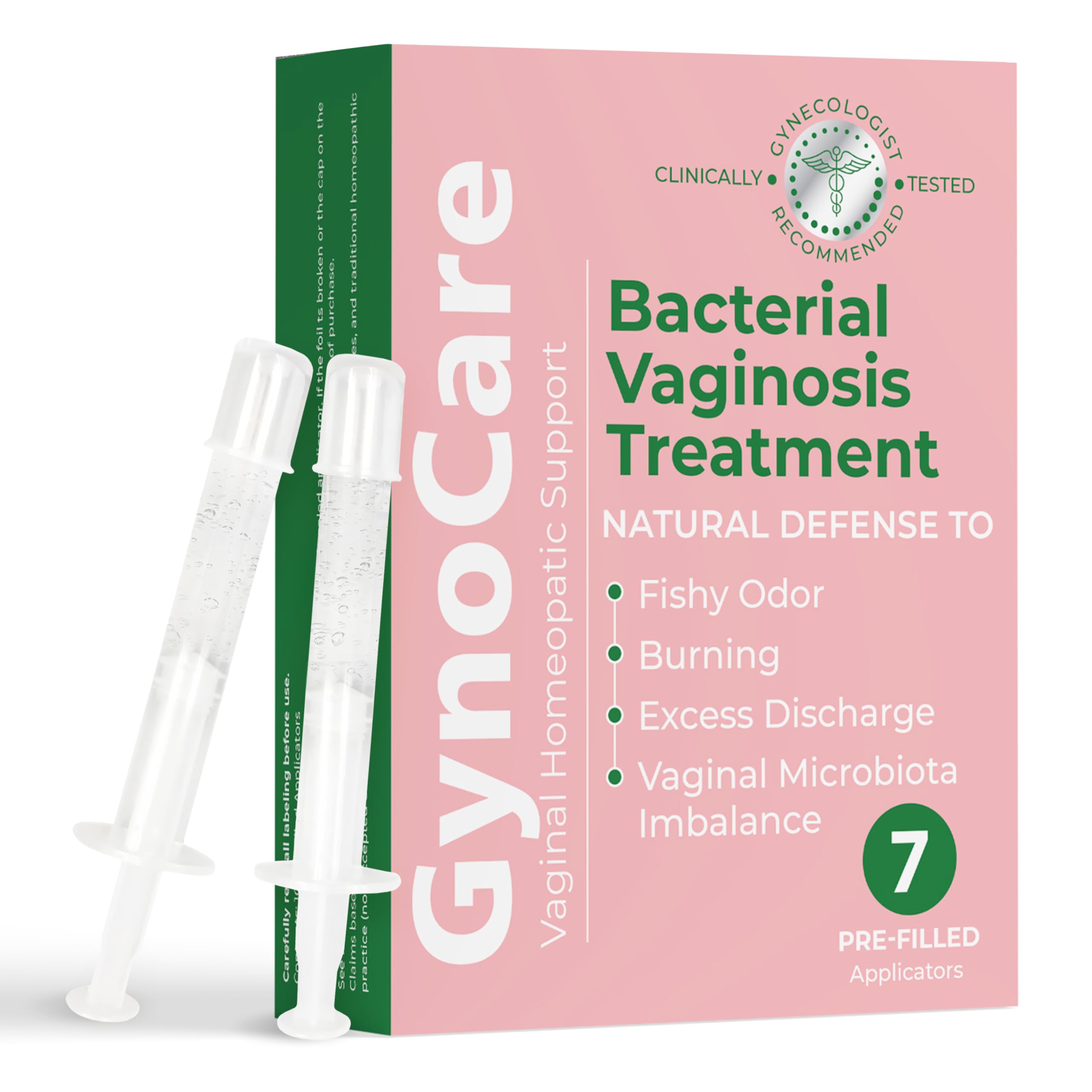Bacterial Vaginosis Treatment - Natural Vaginal Prefilled Homeopathic Applicators for Odor, Terramed Just Think Comfort Au supplements