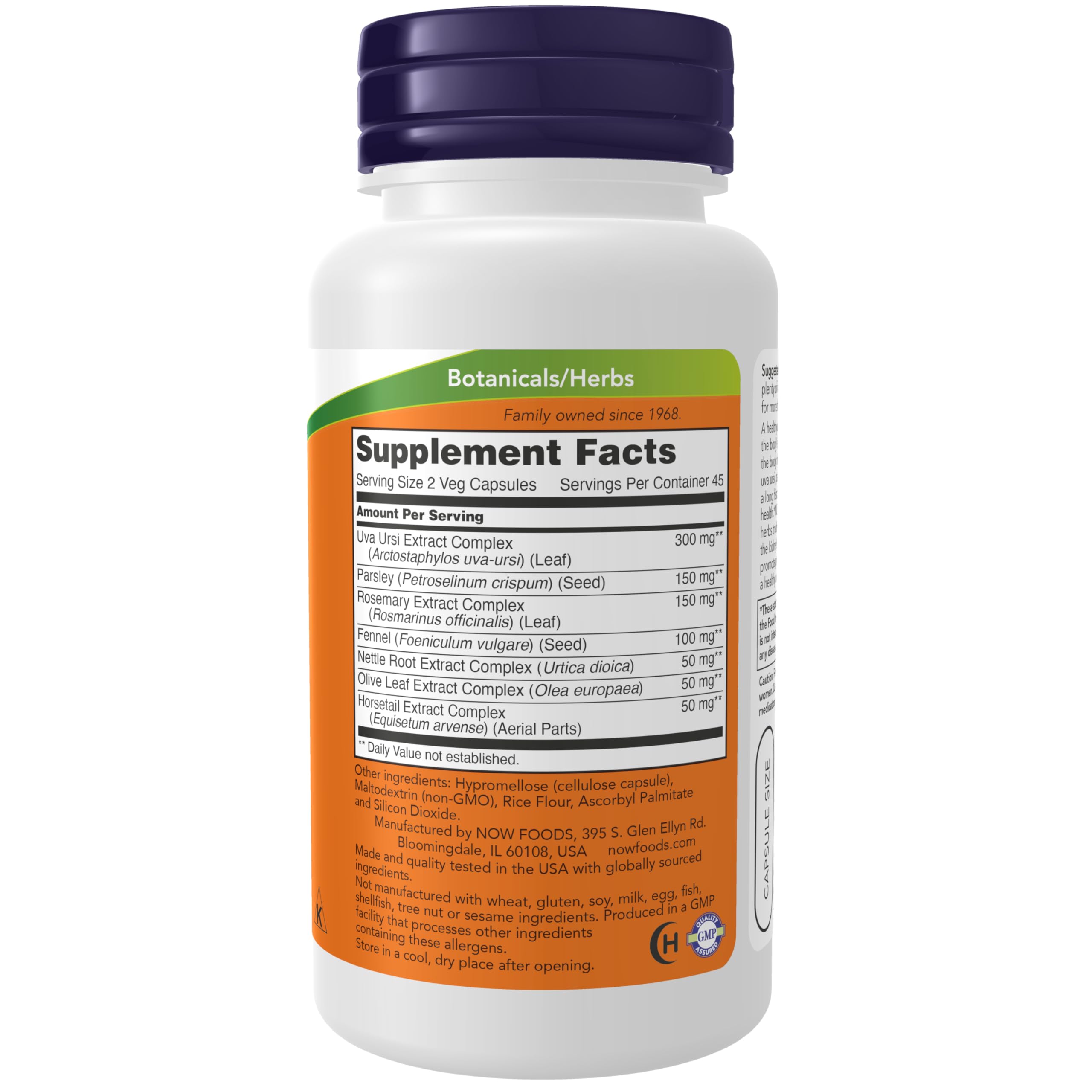 NOW Supplements, Kidney Cleanse with Uva Ursi, Parsley Seed, Fennel, and Horsetail, 90 Veg Capsules NOW Foods Au supplements