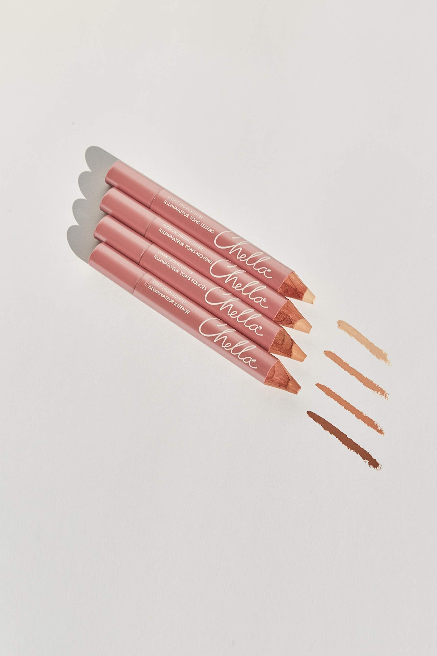 Chella Highlighter Makeup Pencil - Vegan, Cruelty Free, Paraben Free, Gluten Free - Use as a Highlighter, Concealer and Under Eye Liner (Light Matte) Chella Au supplements