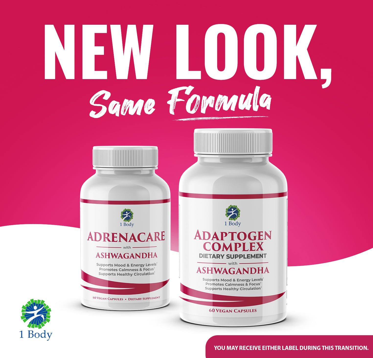 1 Body Adaptogen Complex with Ashwagandha 1 Body Au supplements