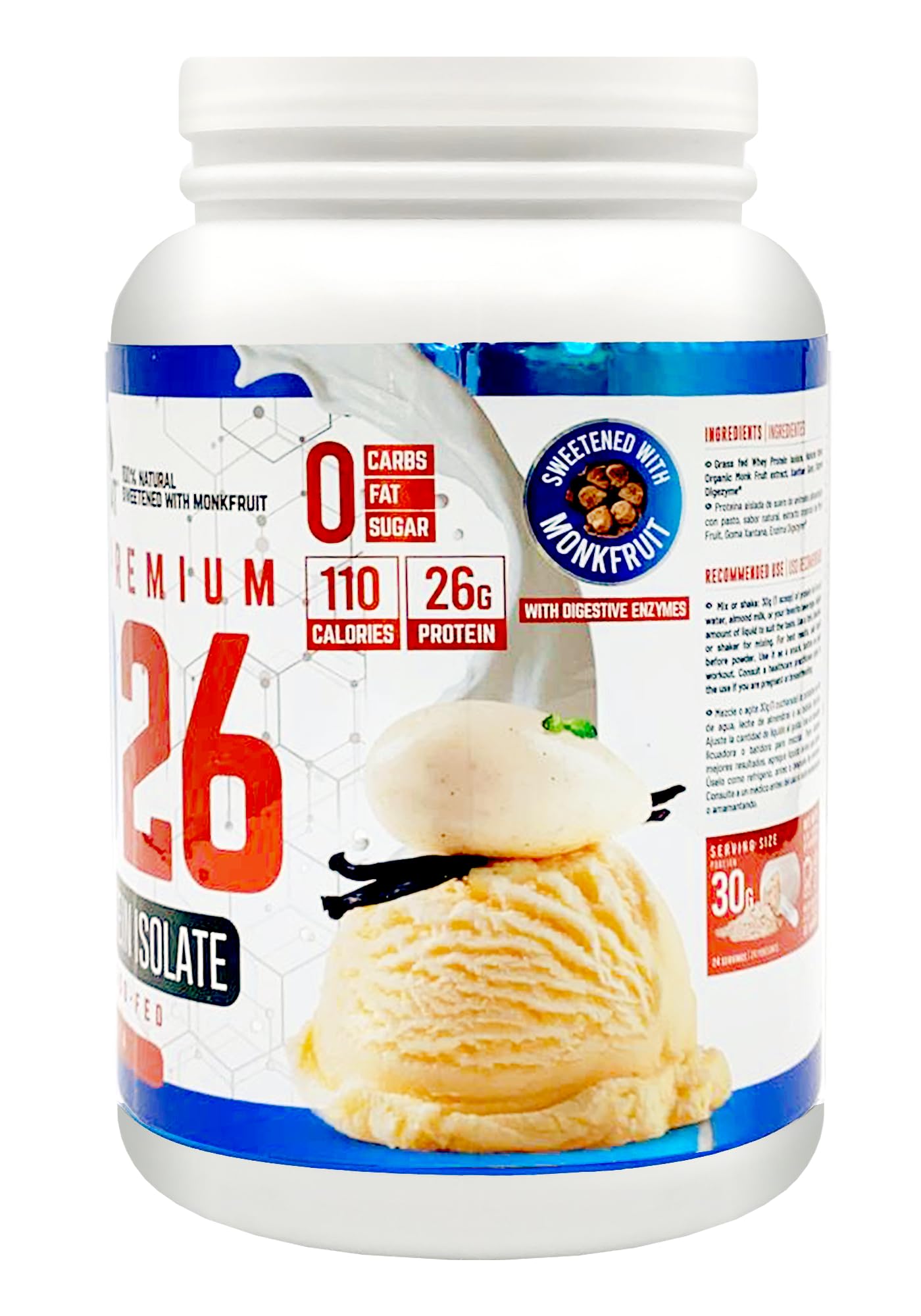 MOMOF4TRANSFORM MO4T Grass Fed Whey Protein Isolate Powder, Naturally Sweetened MOMOF4TRANSFORM Au supplements