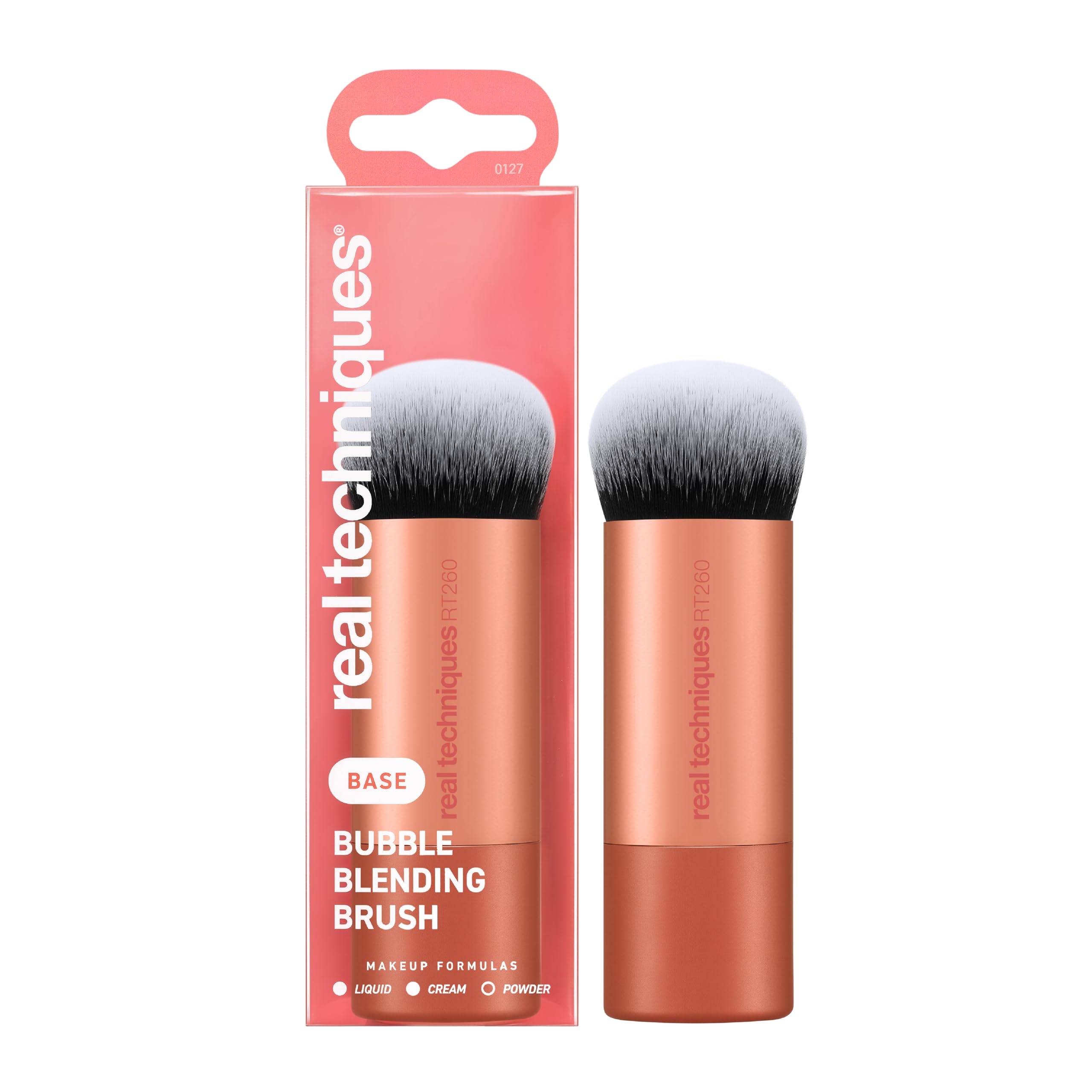 Real Techniques Bubble Blending Makeup Brush, Multipurpose Foundation Brush For Liquid, Cream, & Powder Products, Unique Round Brush Head, Synthetic Bristles, Vegan & Cruelty Free, 1 Count Real Techniques Au supplements